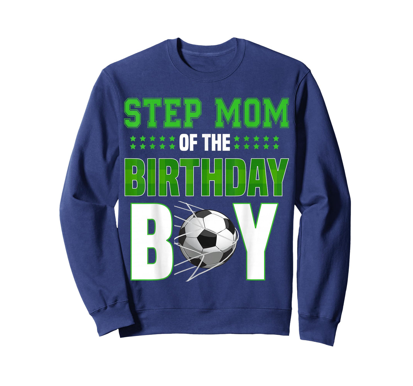 Goal Scoring Birthday Boy Celebration Look for Step Mom T-Shirt