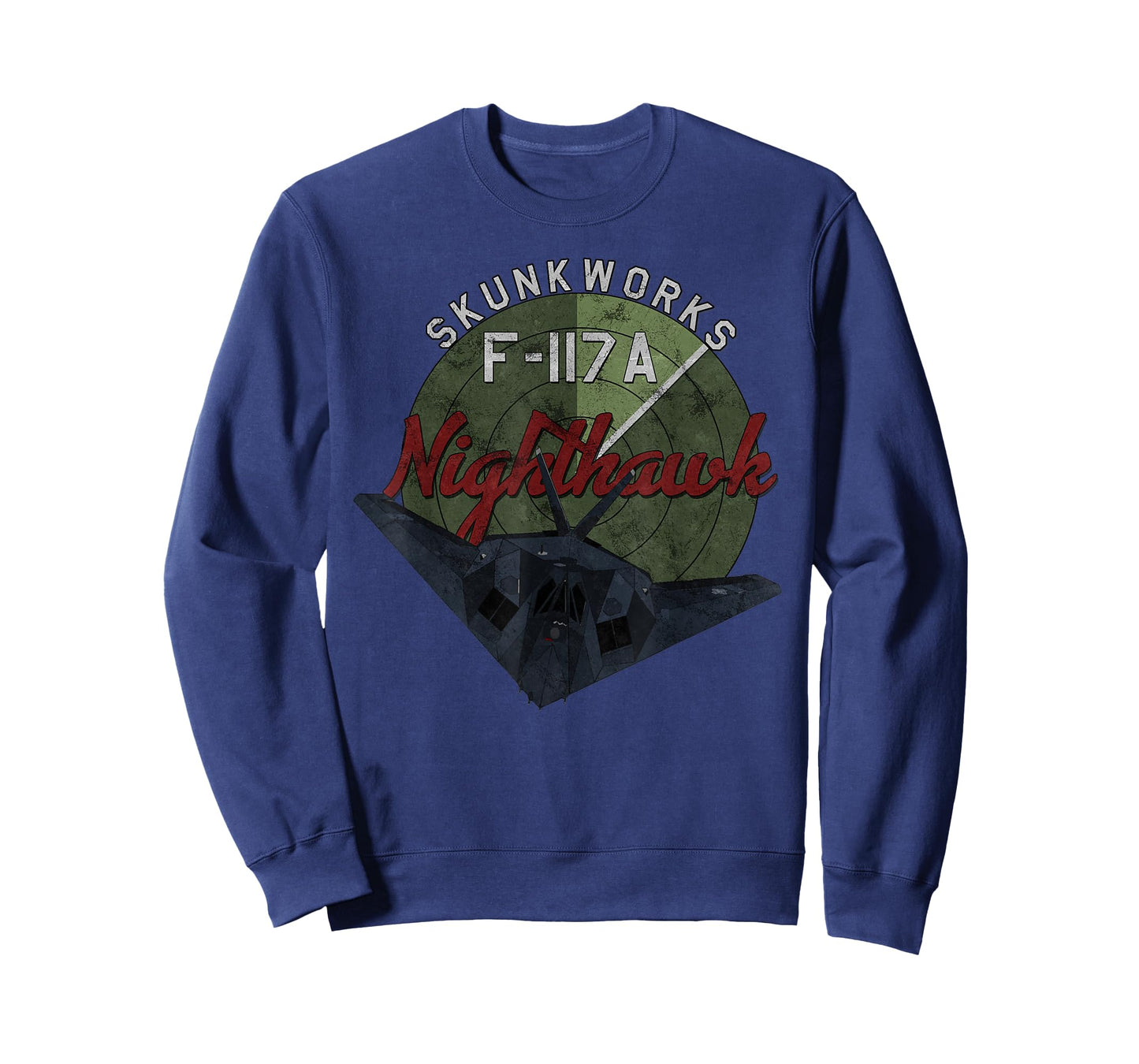 F-117 Nighthawk Stealth Airplane Vintage Distressed T-shirt T-Shirt
