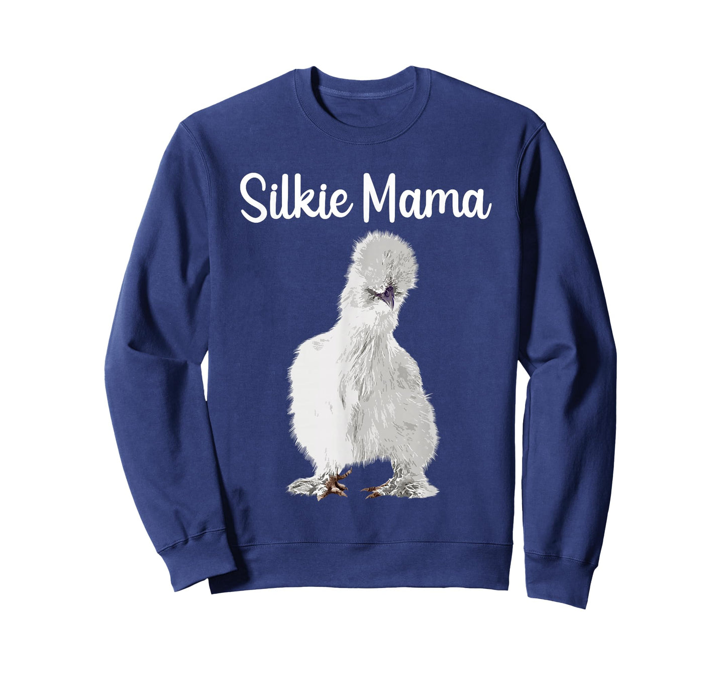 Funny Silkie Mama Design For Mom Women Silkie Chicken Lover T-Shirt