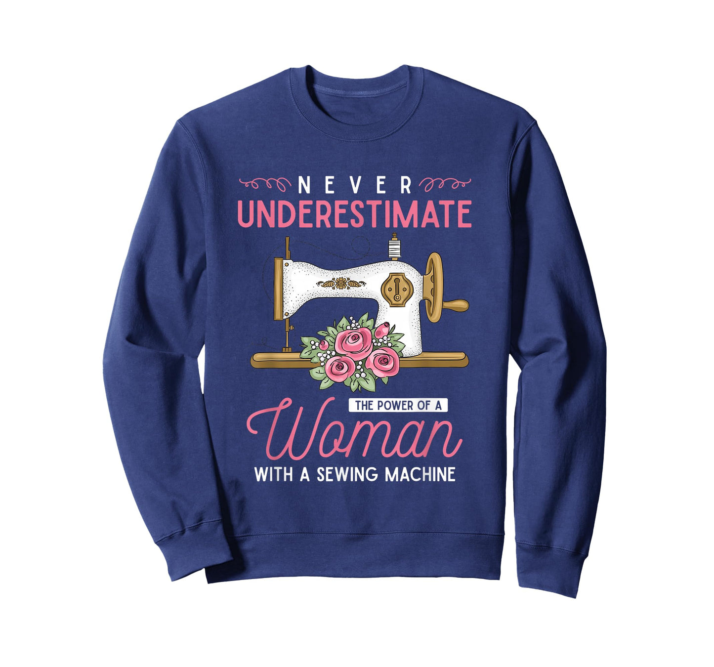 Quilter Sewing Machine Seamstress Women Girls Funny Sewing T-Shirt