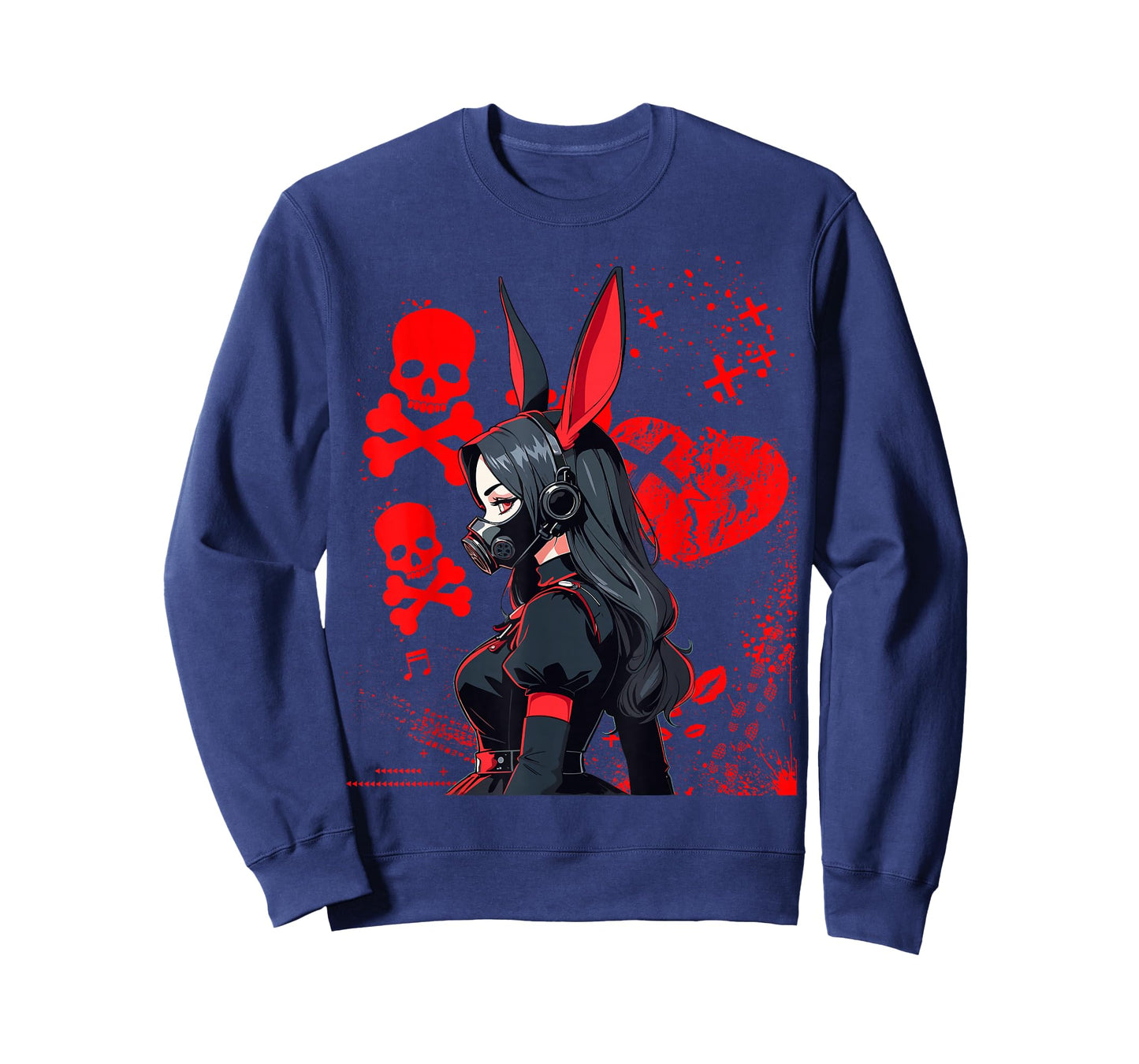 Cyberpunk Aesthetic Techwear Harajuku Anime Manga Girl T-Shirt