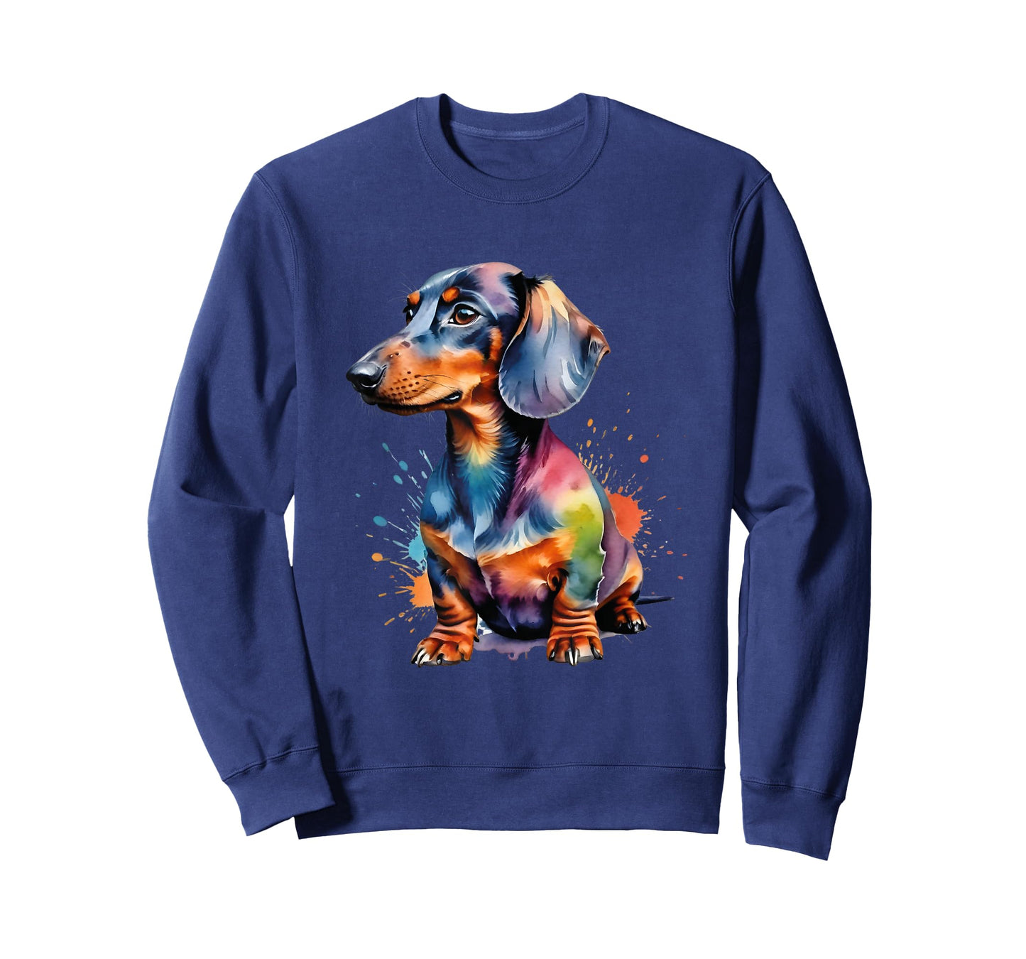 Colorful Wiener & Dachshund T-Shirt