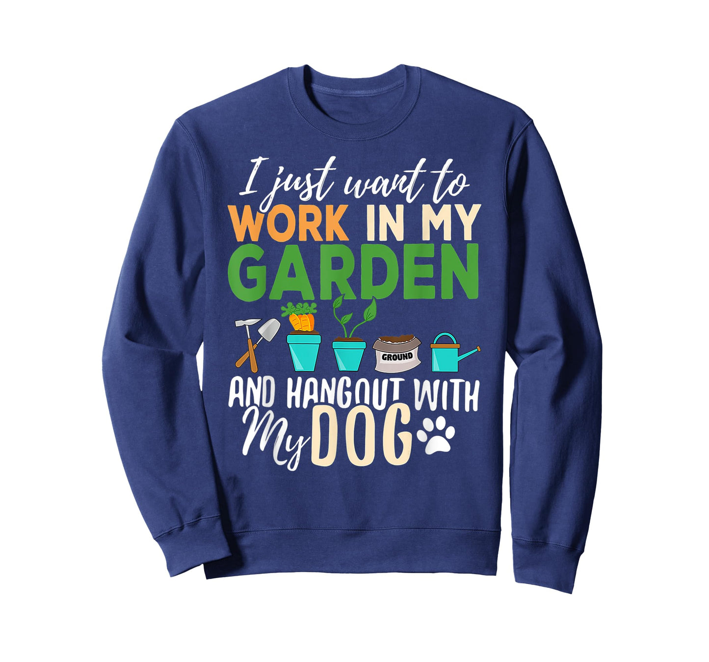 Gardening Dog Lover Gardener Garden Pet Gift Plants T-Shirt
