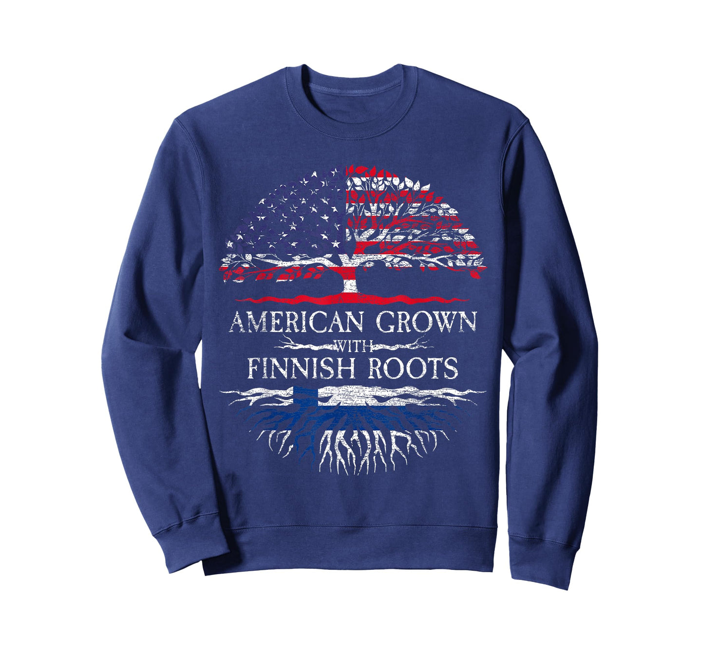 American Grown With Finnish Roots Finland T-Shirt