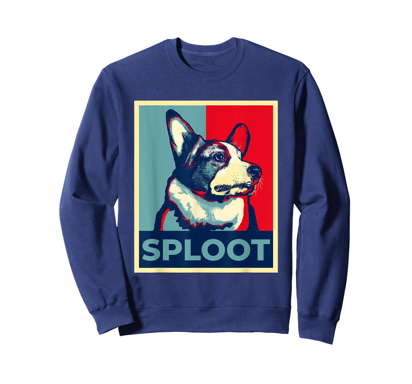 Funny Corgi Meme Sploot Election 2024 Hope Campaign Poster T-Shirt