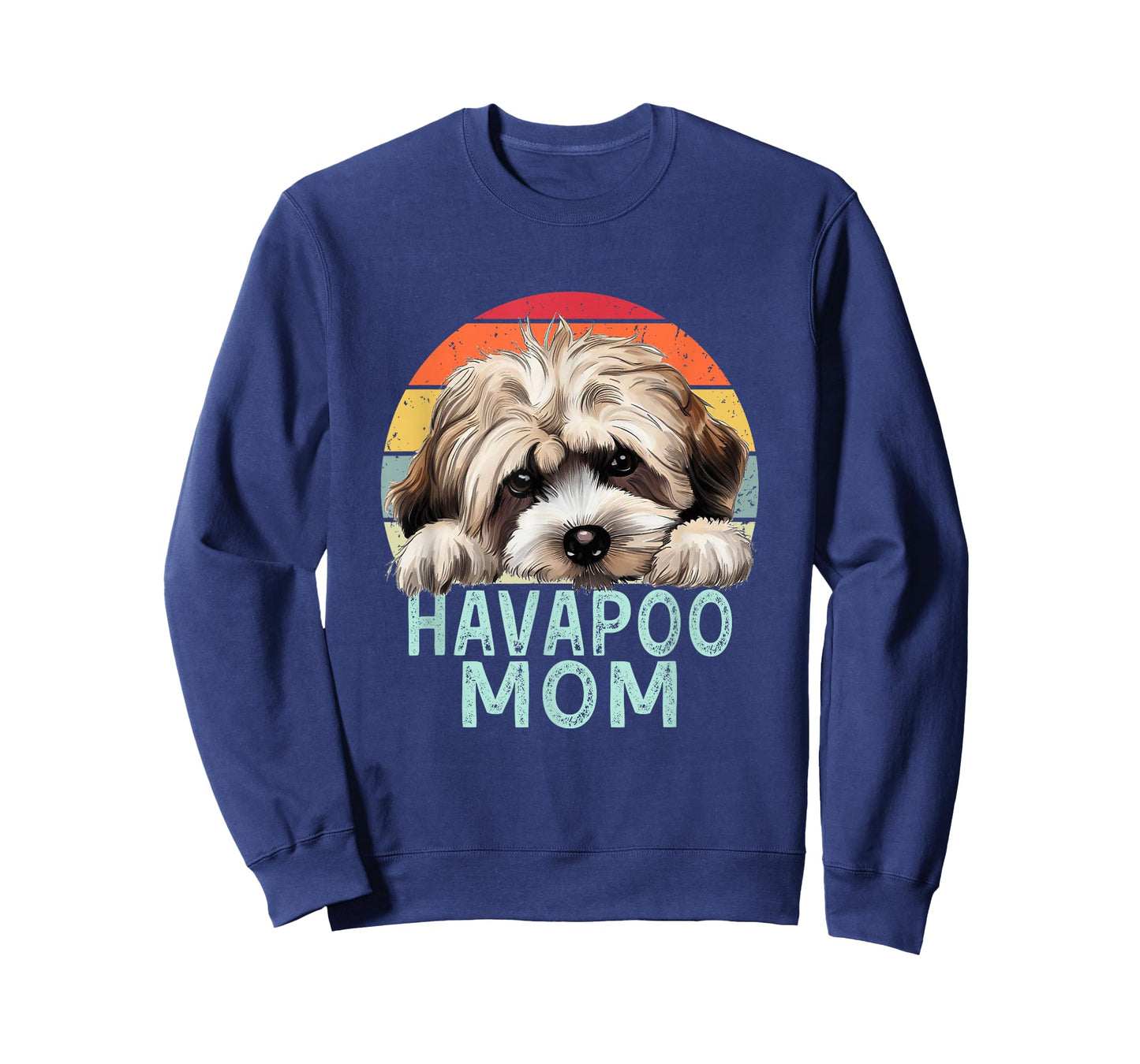 Havapoo Dog Mom Retro Vintage Funny My Dogs Are My Cardio T-Shirt
