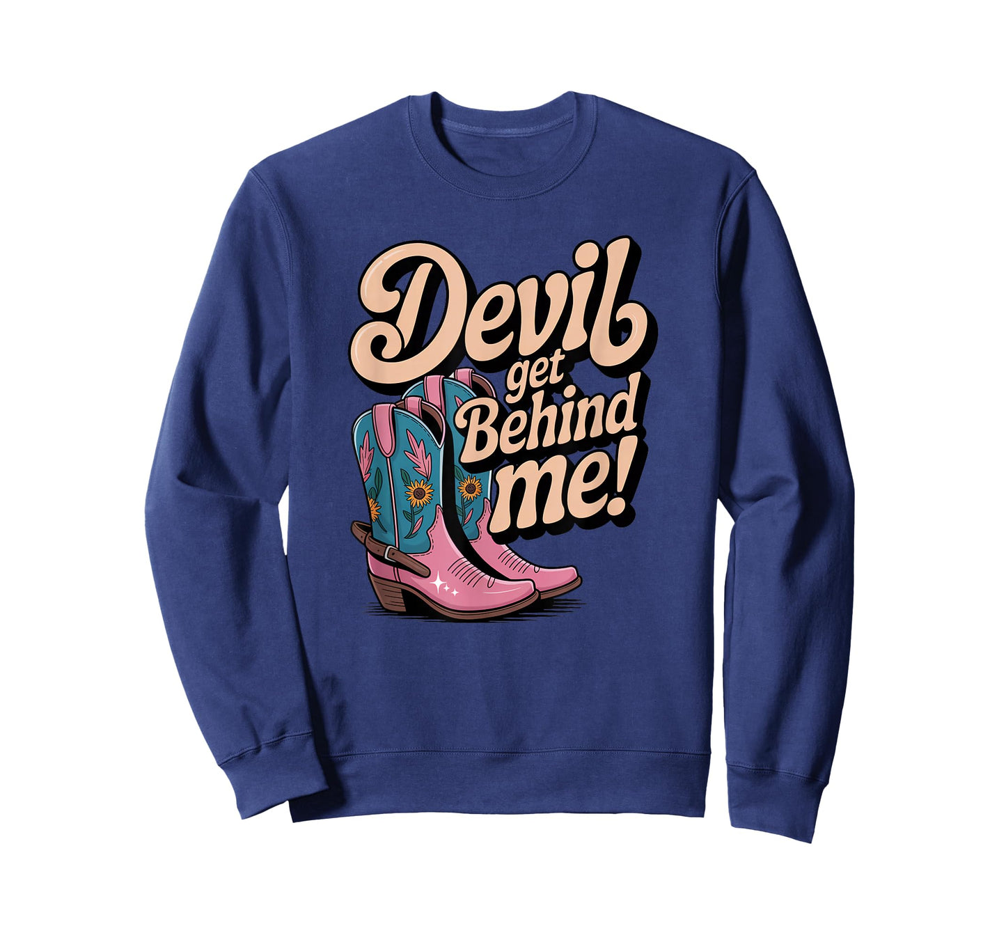 Devil Get Behind Me/Cowboy Boots T-Shirt