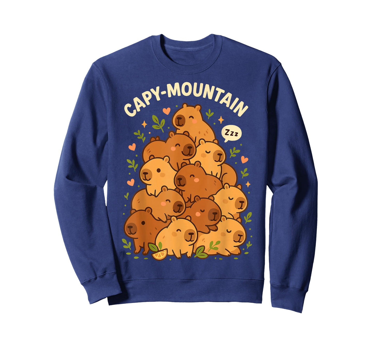 Capybara T-Shirt Capy-Mountain Cute Design Capybara Shirt T-Shirt