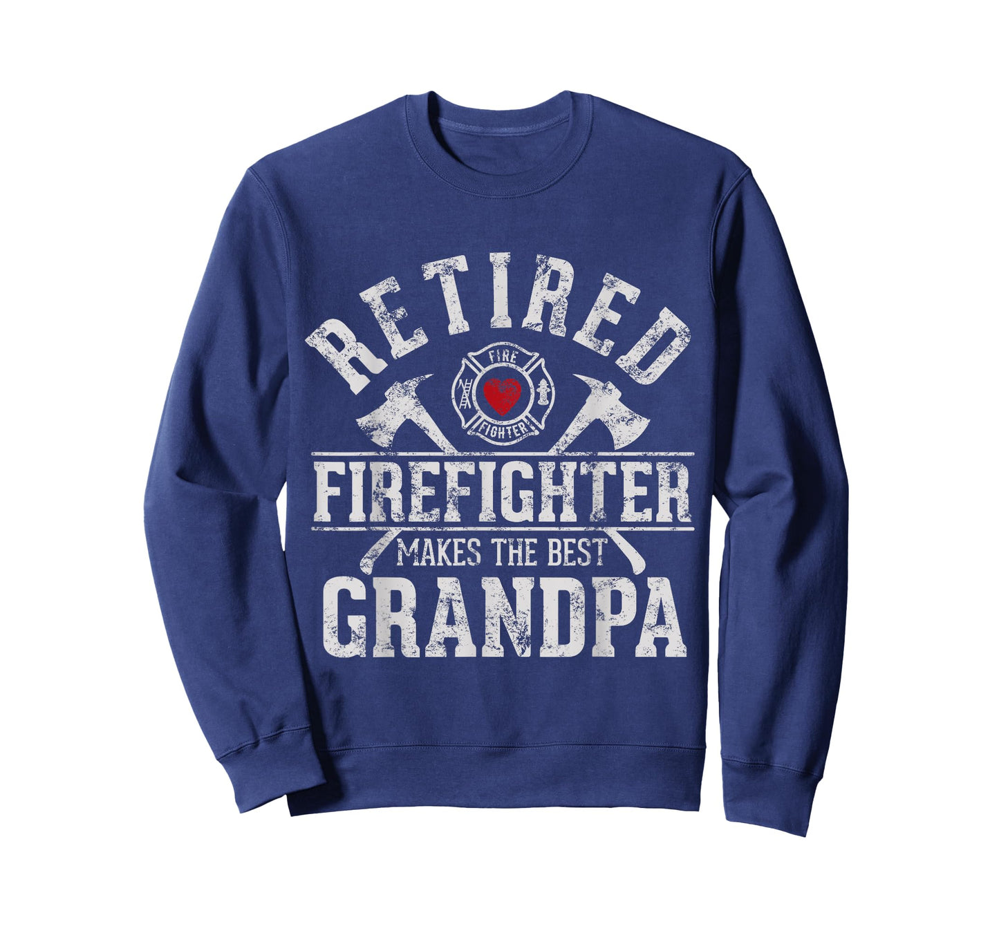 Retired firefighter makes the best grandpa Retirement gift T-Shirt