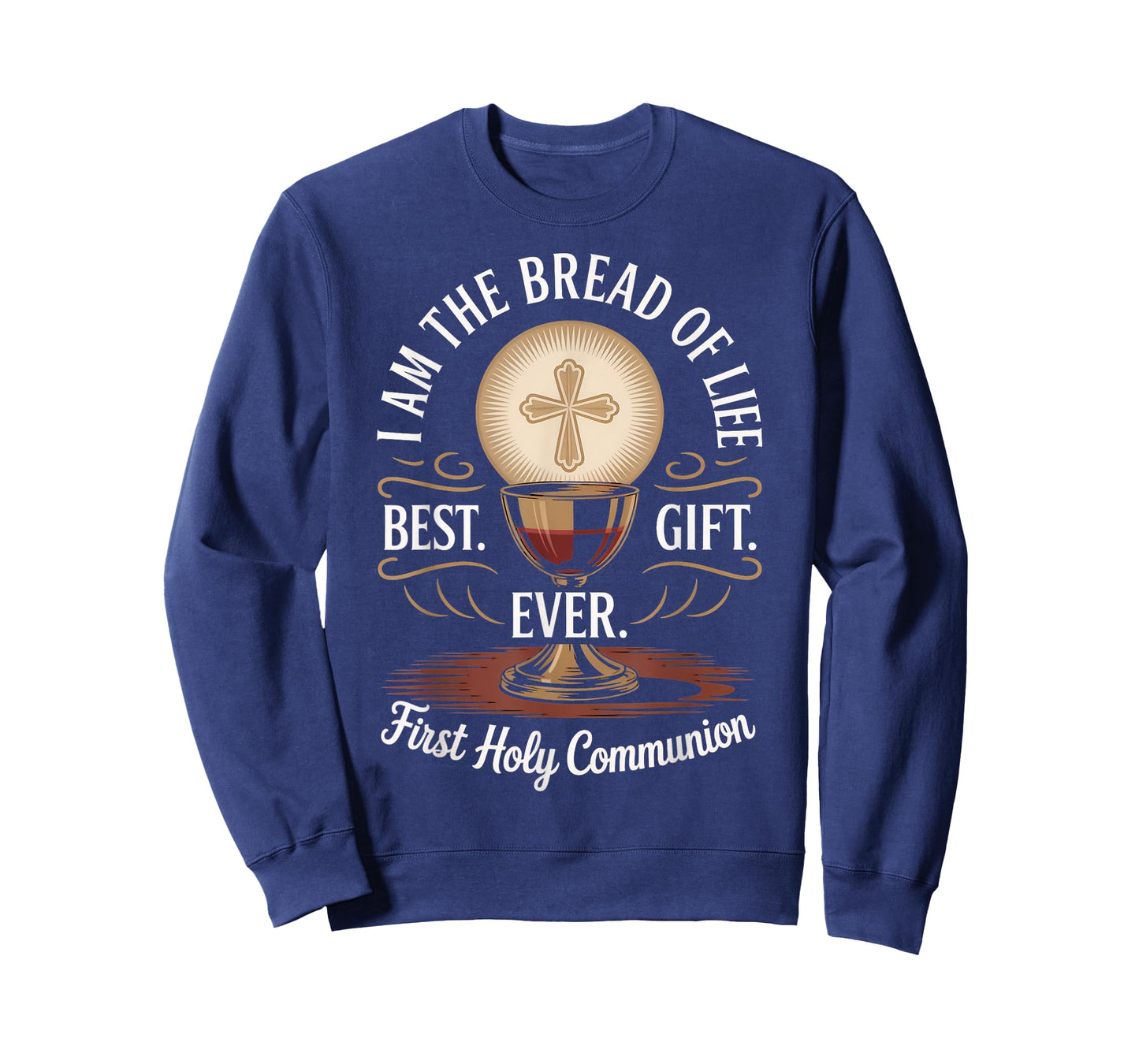 The Bread of Life Wafer Catholic Eucharist Holy Communion T-Shirt