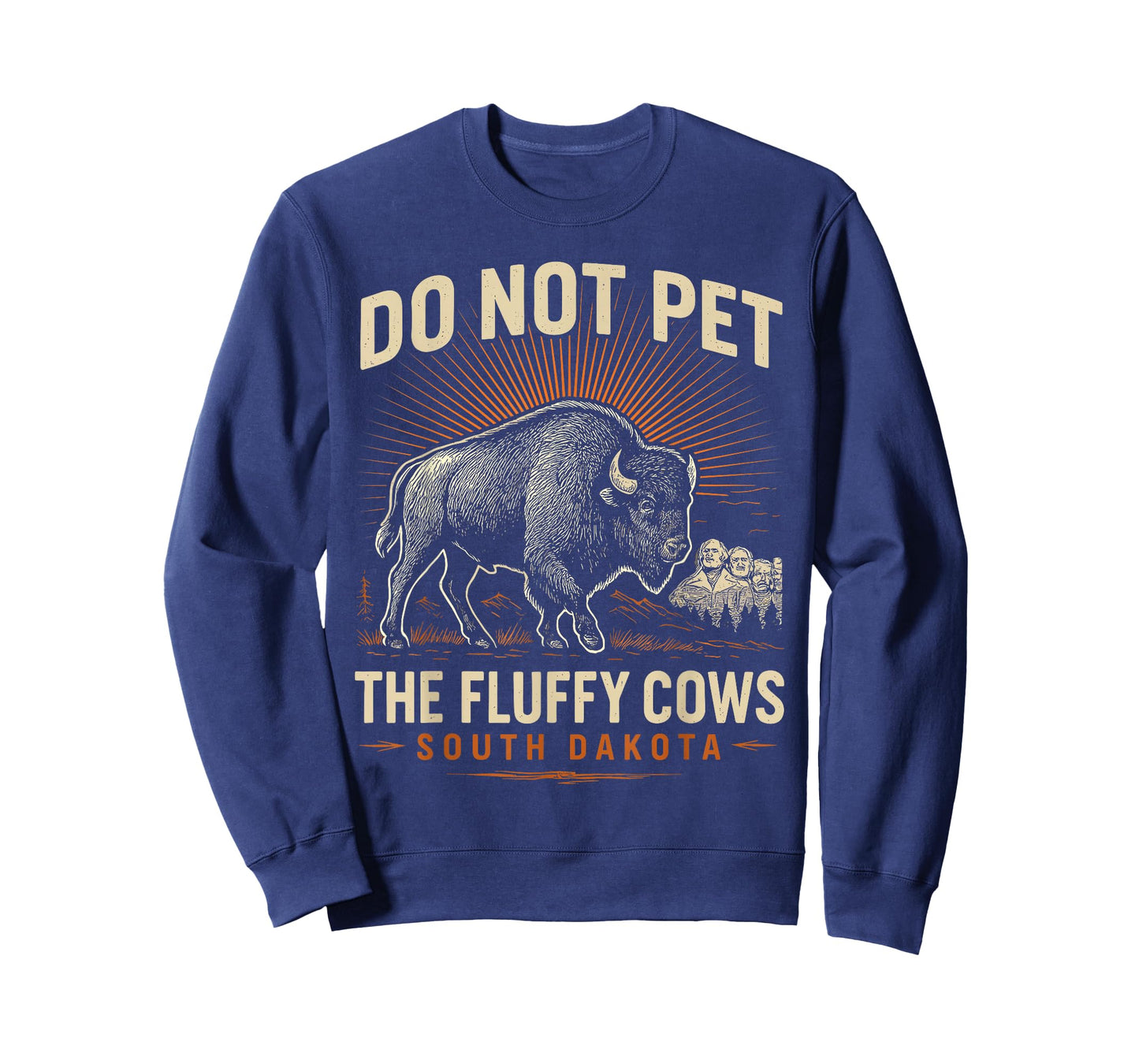 Do Not Pet the Fluffy Cows T-Shirt National Park Funny Bison T-Shirt