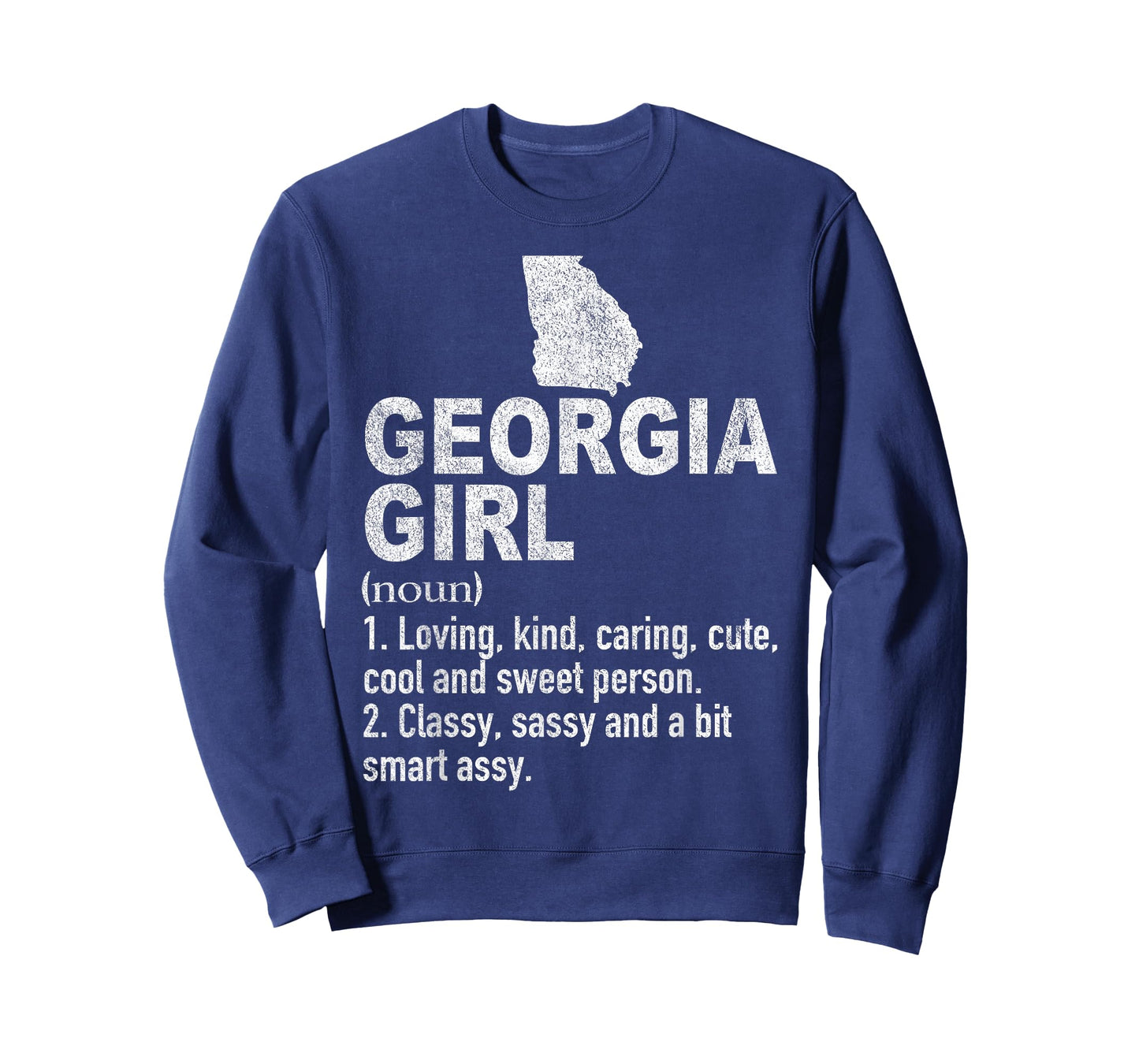 Georgia Girl Definition Funny Hometown Home Georgia Roots T-Shirt