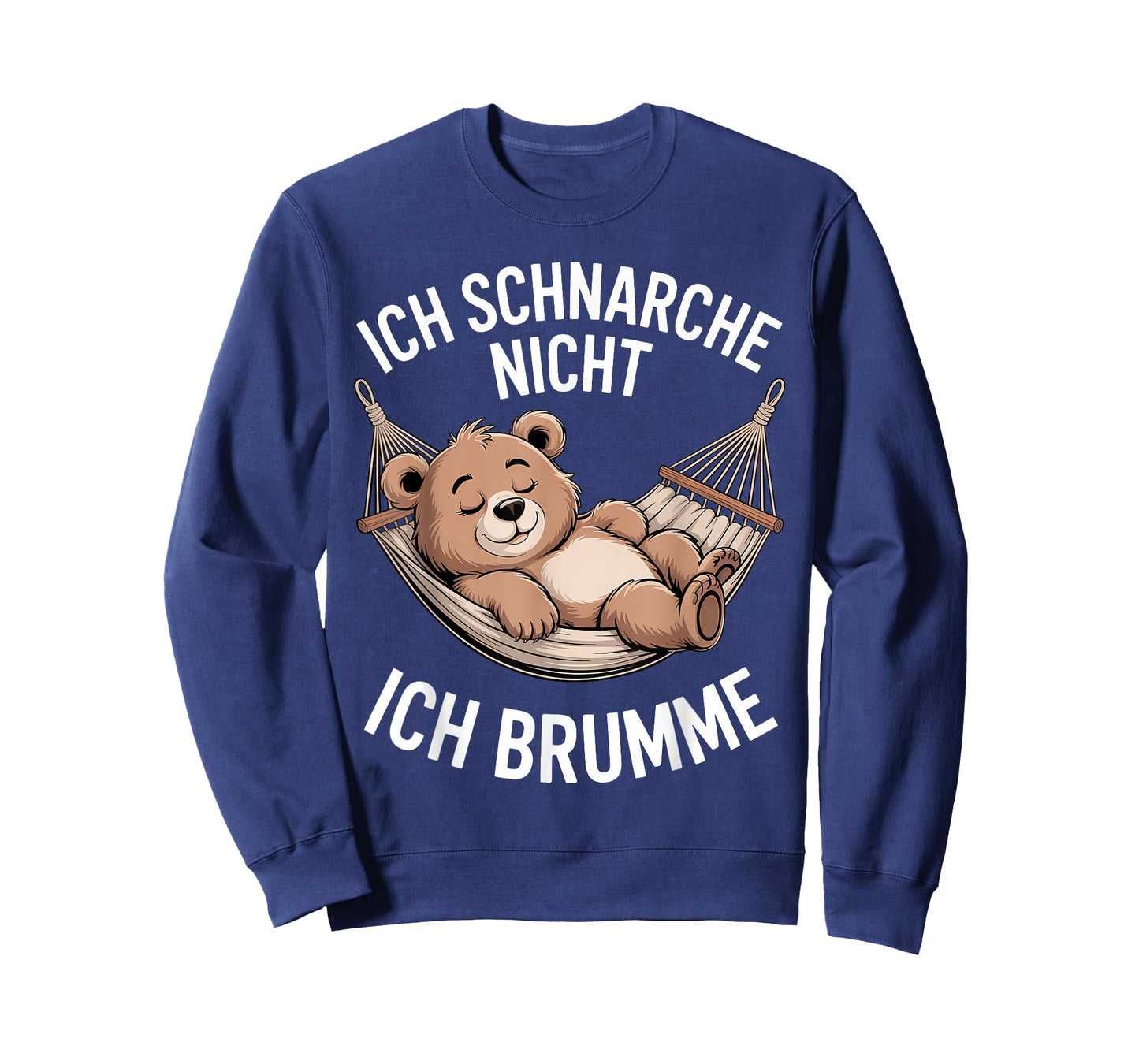 I Don't Snore I hum Funny Bear in Hammock T-Shirt