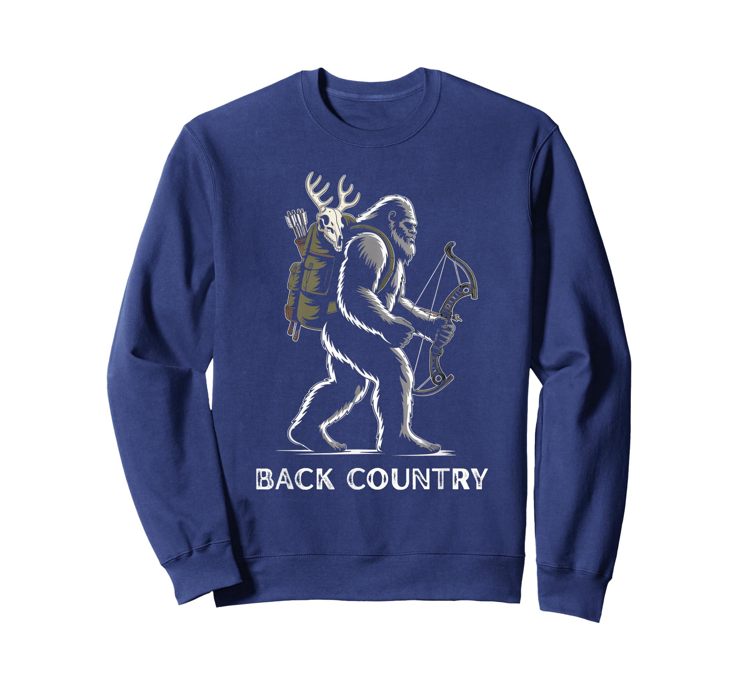 Fife Life Bigfoot Sasquatch Back Country Bow Hunting Hunter T-Shirt