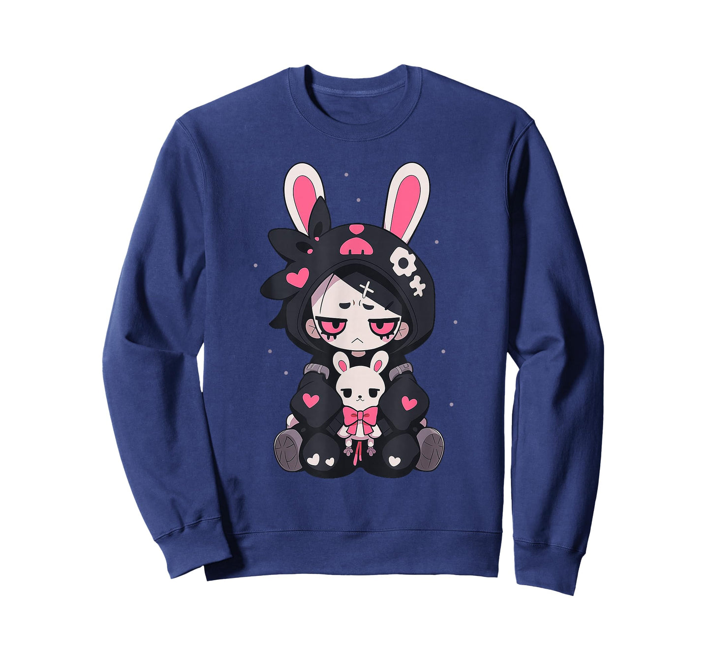 Rabbit Gothic Anime Japanese Creepy E-Girl Otaku Gothic T-Shirt