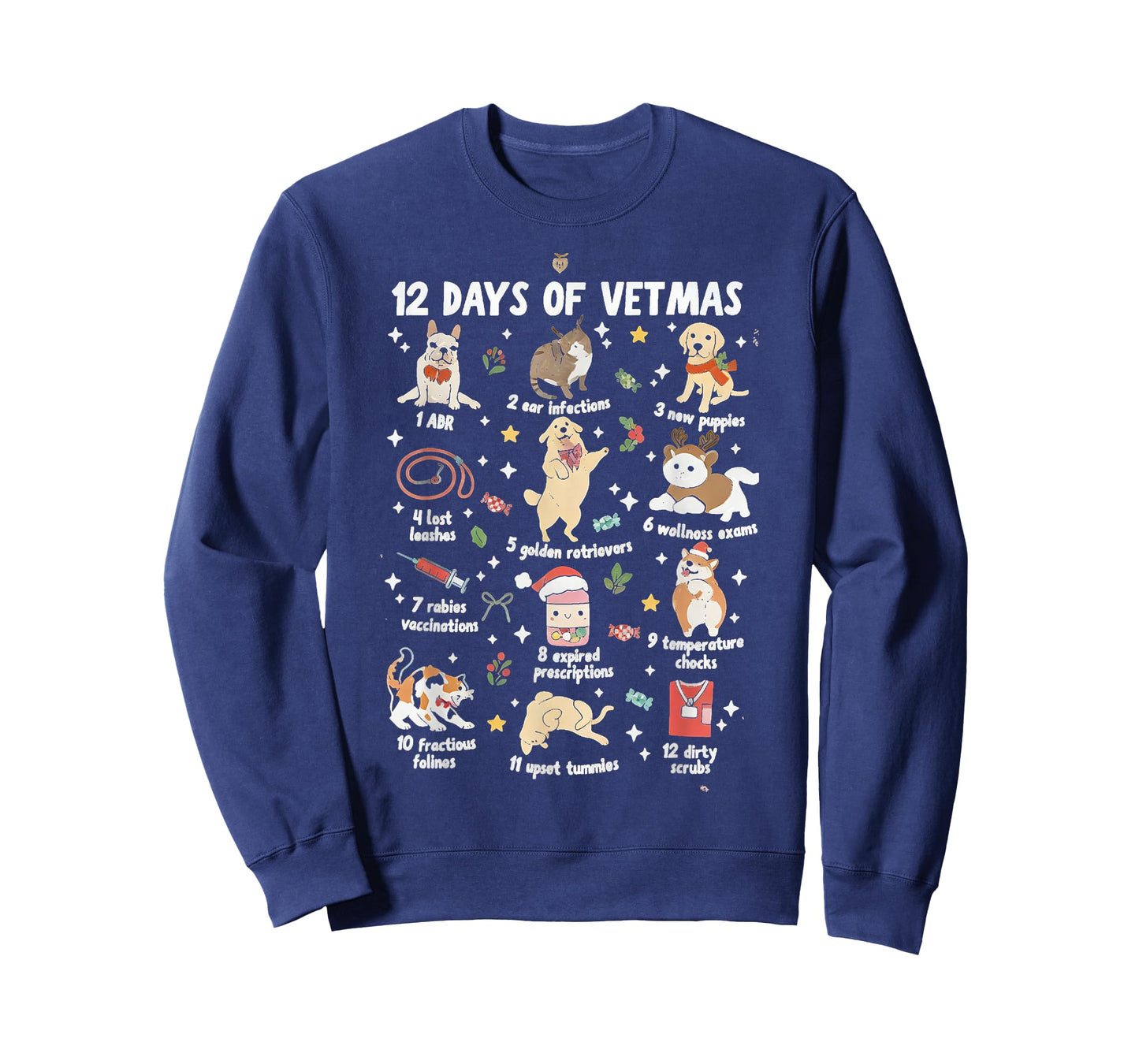 Christmas Veterinarian Veterinary Medicine Vet Tech Xmas Vet T-Shirt