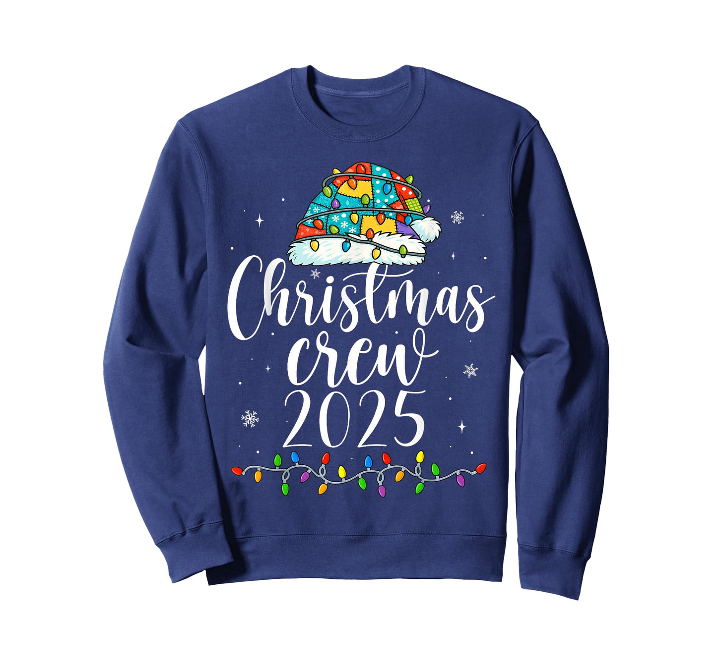 Family Christmas Crew 2025 Matching Xmas Men Women Kids T-Shirt