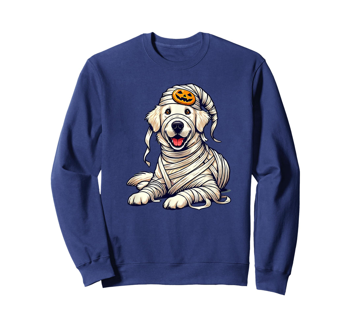 Halloween English Cream Golden Retriever Dog Cute Puppy T-Shirt