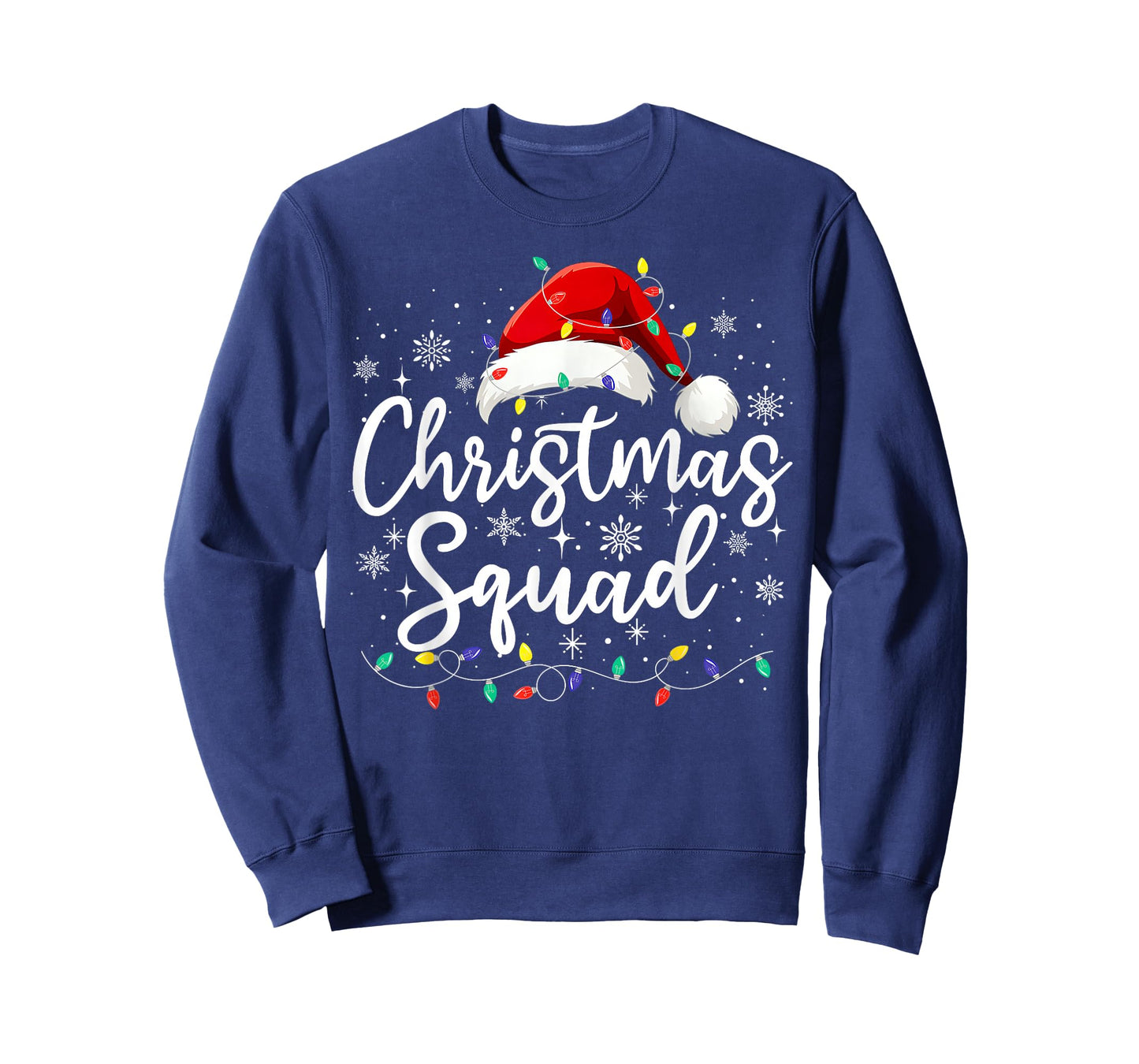 Christmas Squad Family Group Matching Christmas Pajama Party T-Shirt
