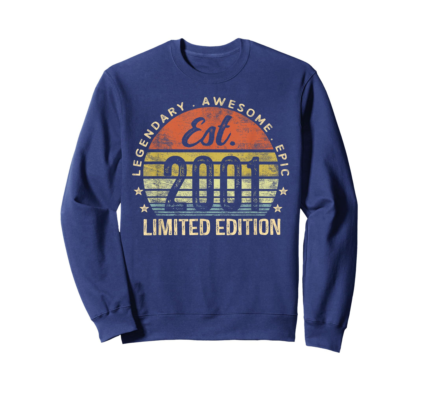Est 2001 Limited Edition 24th Birthday Gifts 24 Year Old T-Shirt