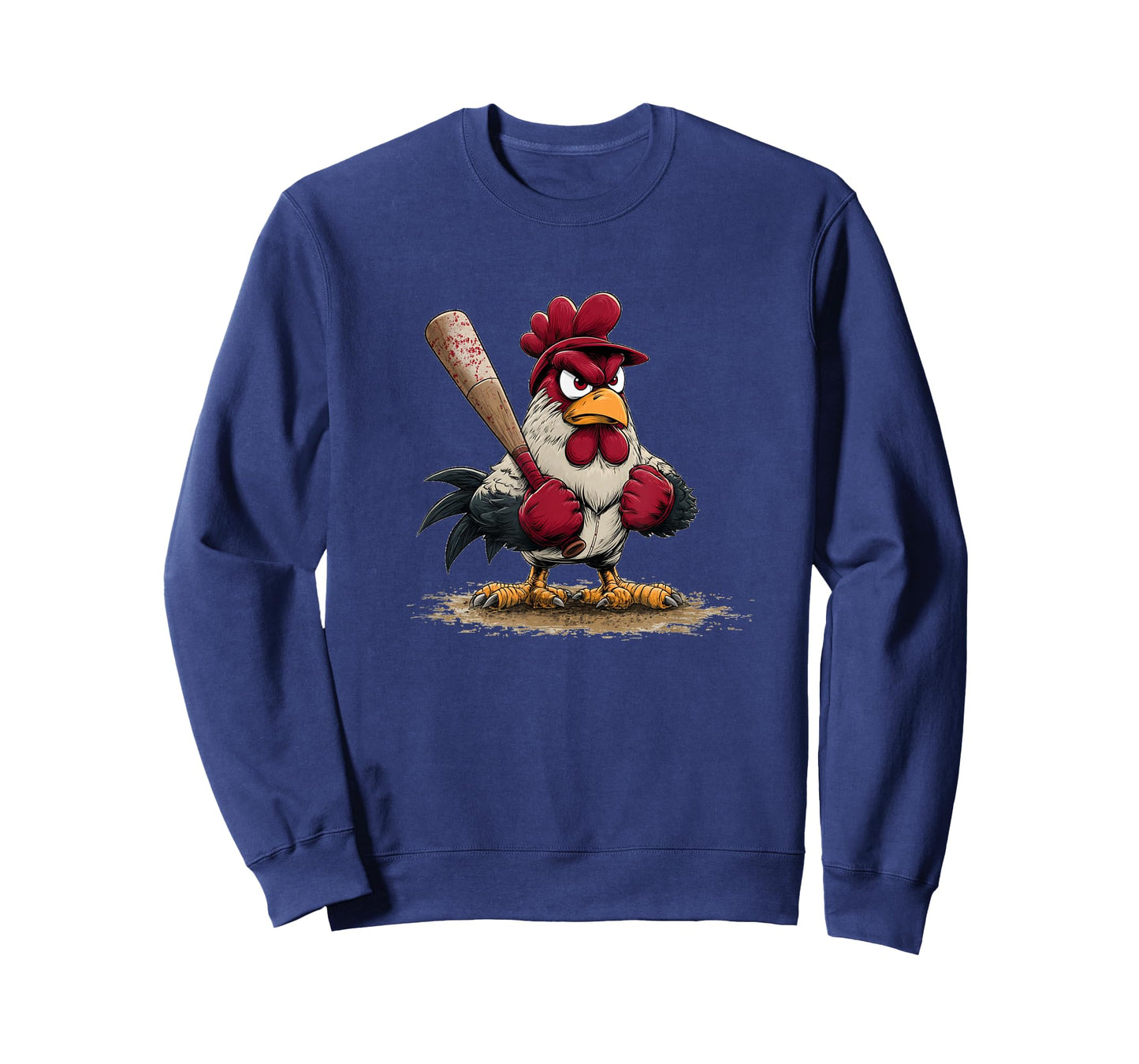 Nice Sport Rooster Look for Baseball and Bat Lovers T-Shirt