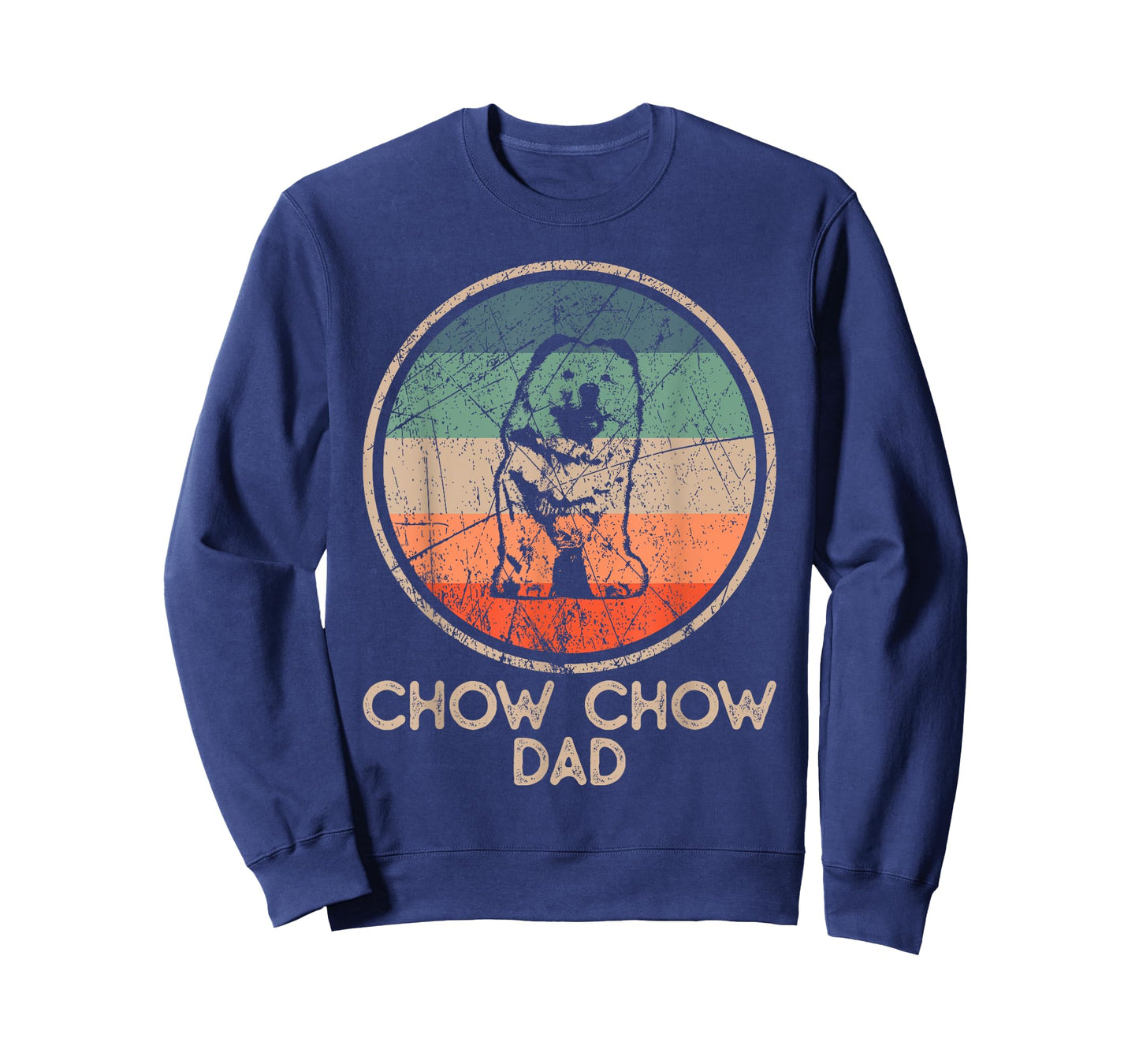 Chow Chow Dog - Vintage Chow Chow Dad T-Shirt for Men Women