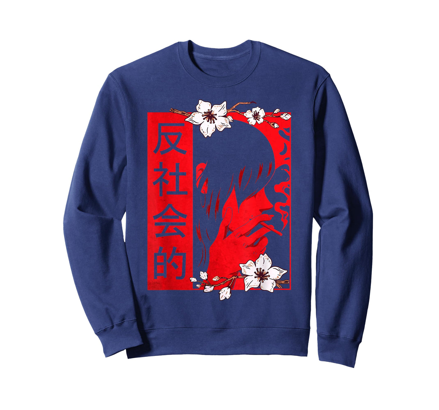 Soft Grunge Aesthetic Antisocial Sad Anime Girl Harajuku T-Shirt
