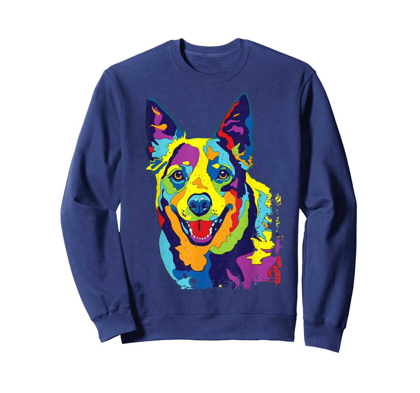 Cattle Dog Shirt Funny Australian Cattle Dog Pop-Art Shirt T-Shirt for Men Women Girls Kids