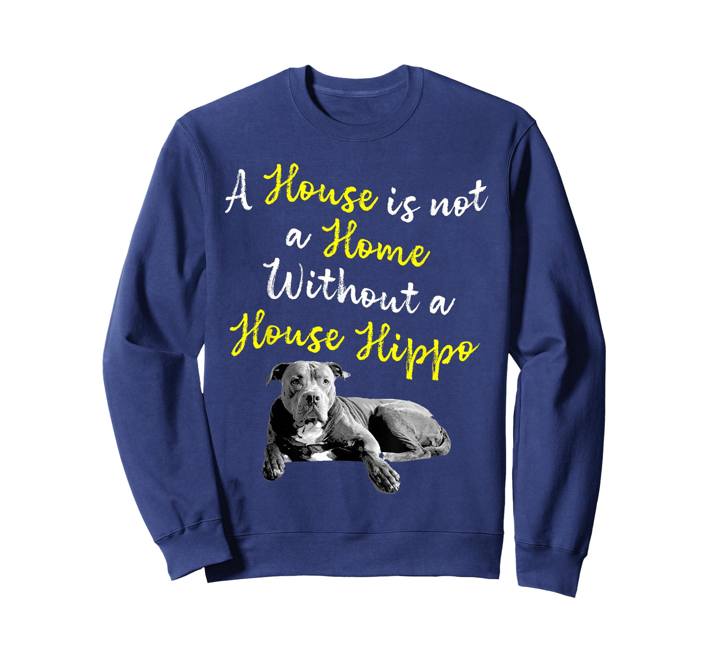 House Hippo Pit Bull Bully Owner Graphic Dog Pitbull Lover T-Shirt