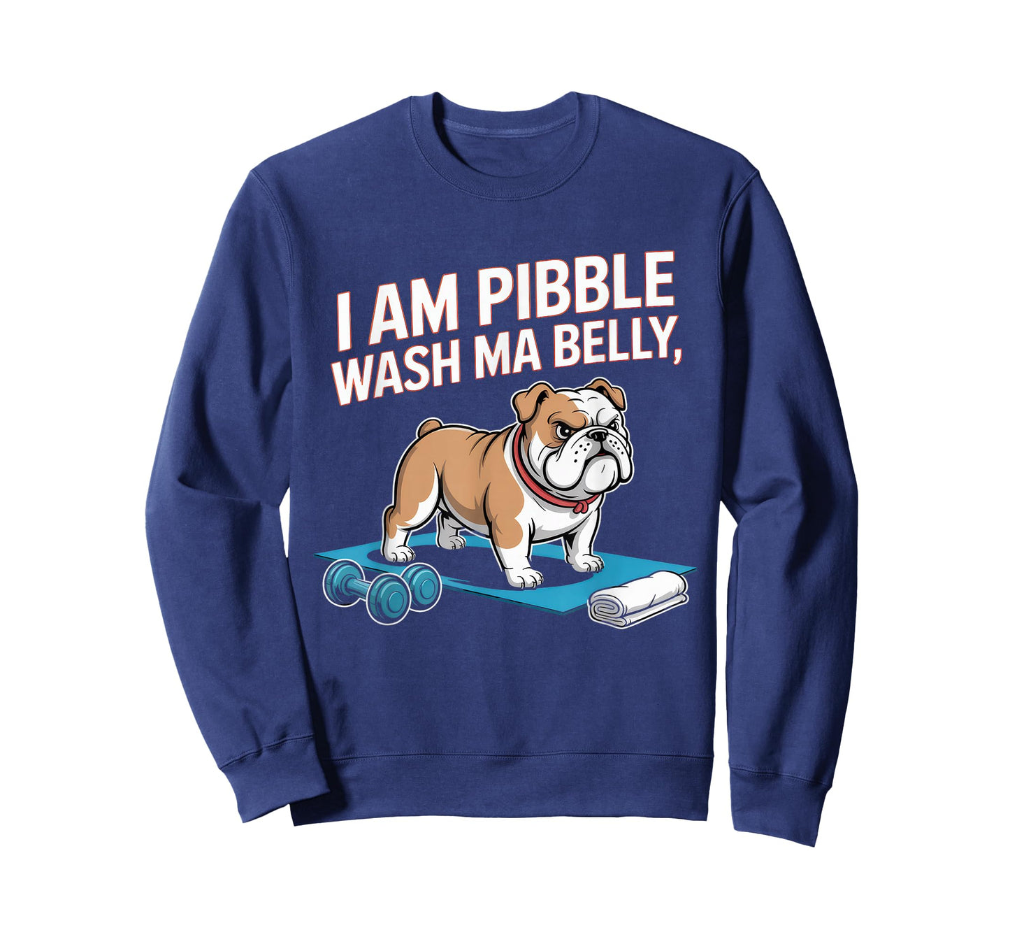 I am Pibble Dog Puppy Wash Clean My Belly Meme Pit Bull Dog T-Shirt