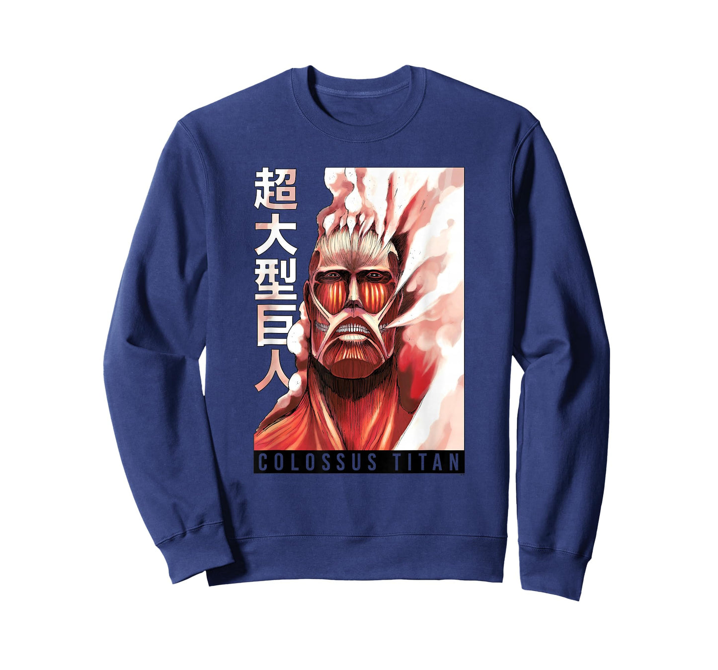 Attack on Titan Colossus Titan with Kanji Anime Manga T-Shirt