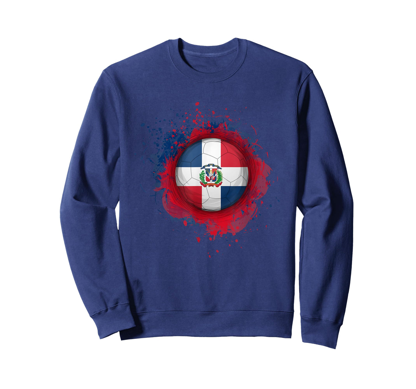 Proud Heritage Dominican Republic Flag Soccer Ball T-Shirt