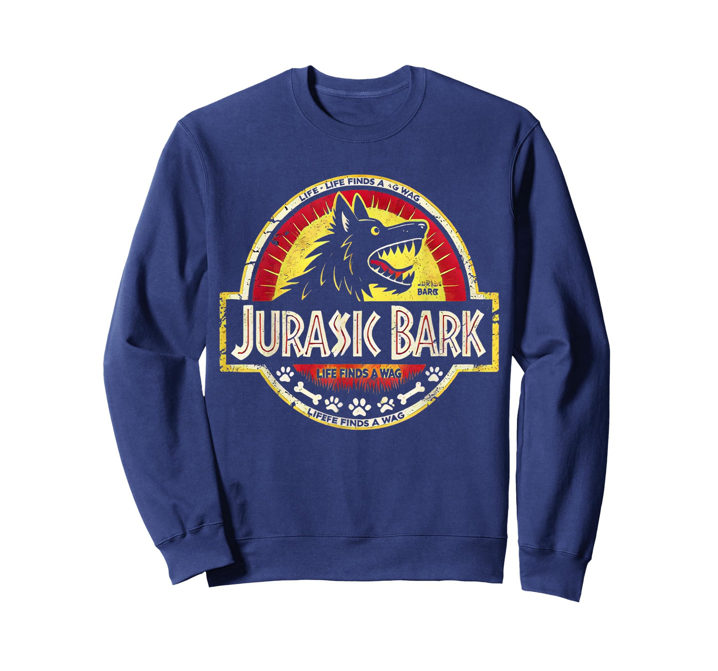 Jurassic Bark, Dog Lover, Funny Parody, Life finds a Wag T-Shirt for Men Women Kids