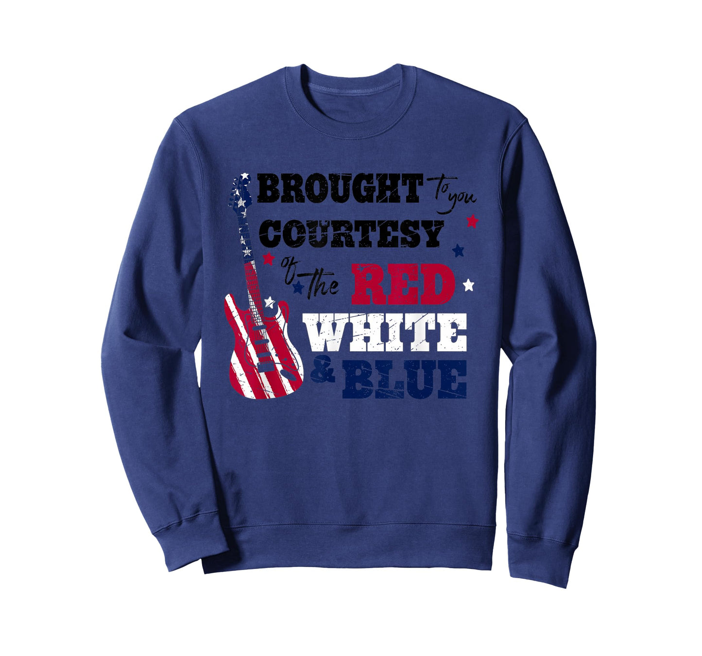 Courtesy Of The Red White And Blue, Western Country Music T-Shirt