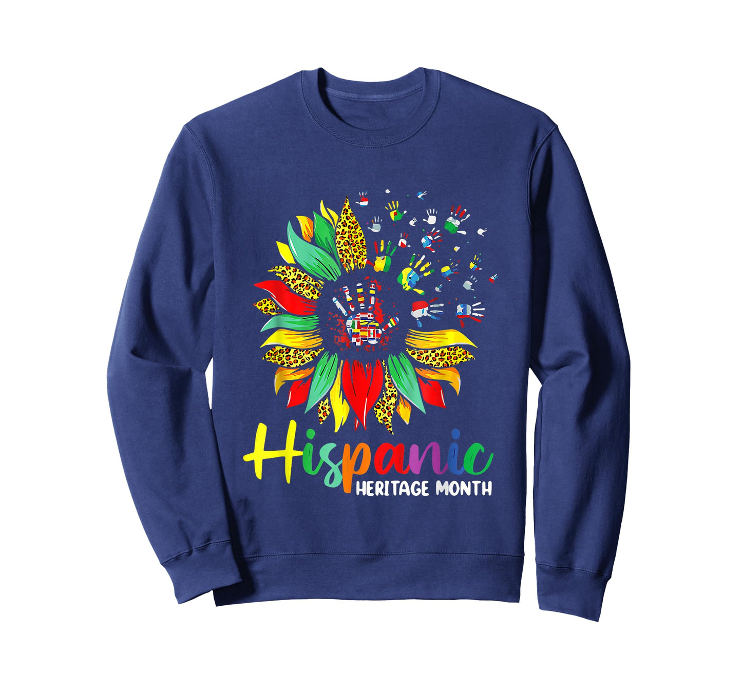 National Hispanic Heritage Month Sunflower All Countries T-Shirt