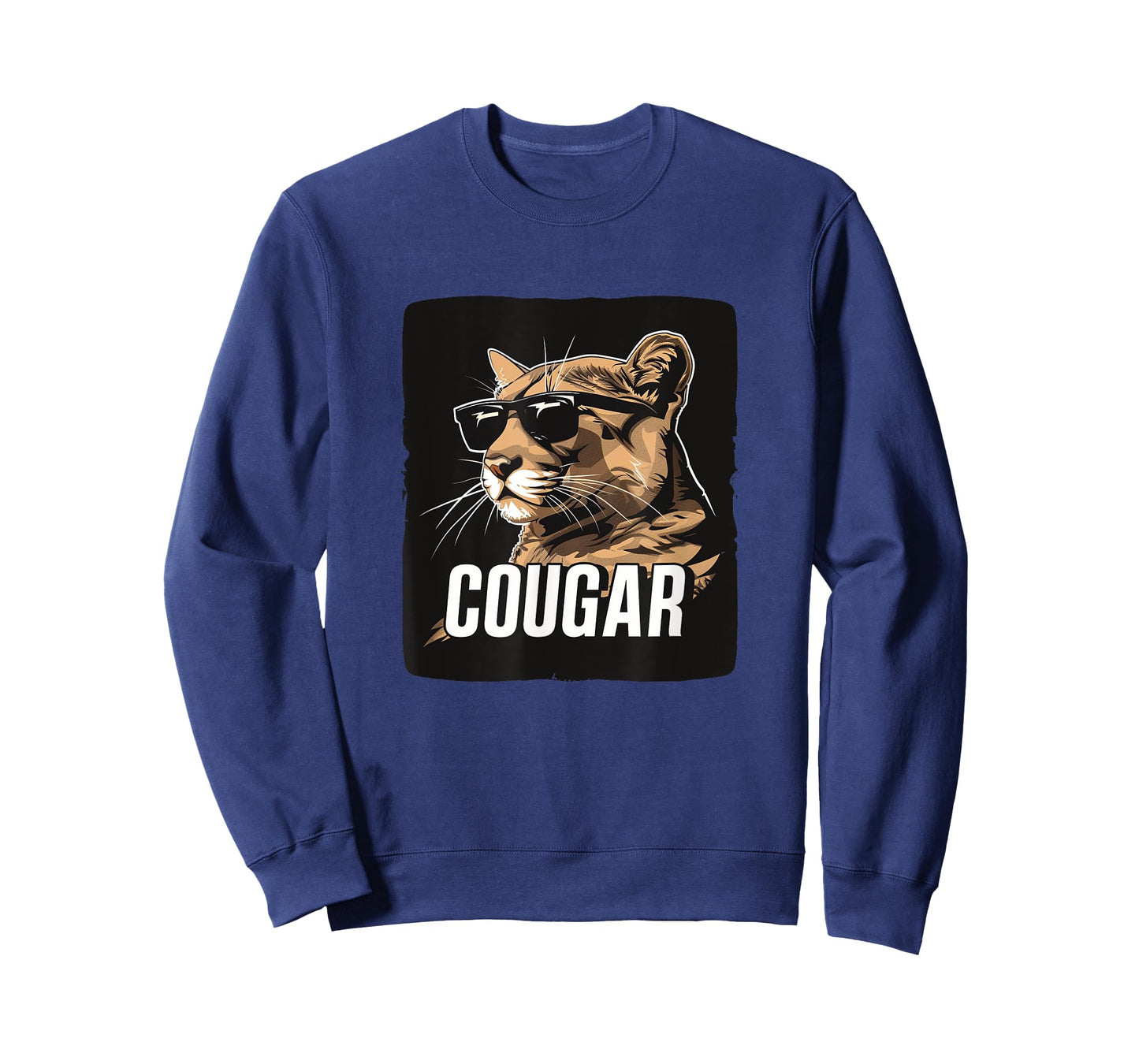 Amazing Cougar Sunglasses Costume for Boys and Girls T-Shirt