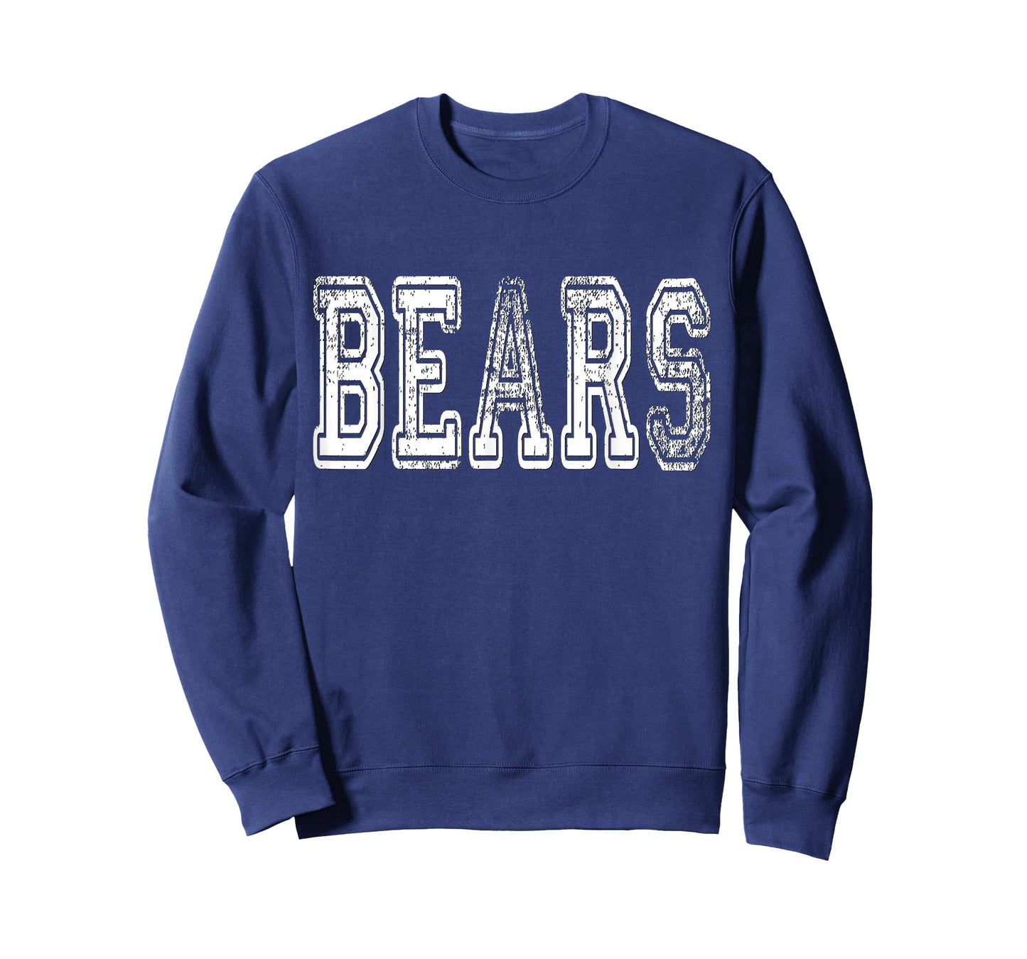 Bears Mascot Distressed Vintage School Sports Name Fans T-Shirt