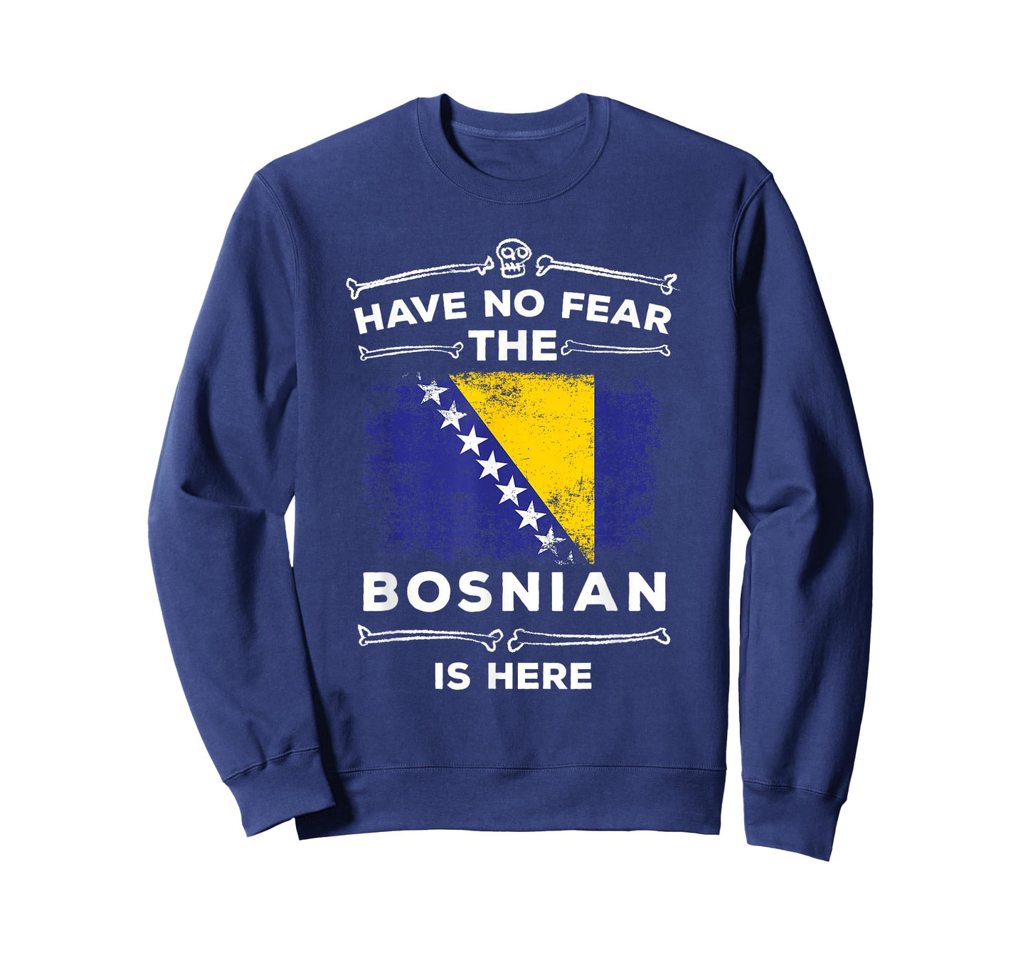 Funny Bosnia Shirt Bosnian Flag Bosnia and Herzegovina Roots T-Shirt