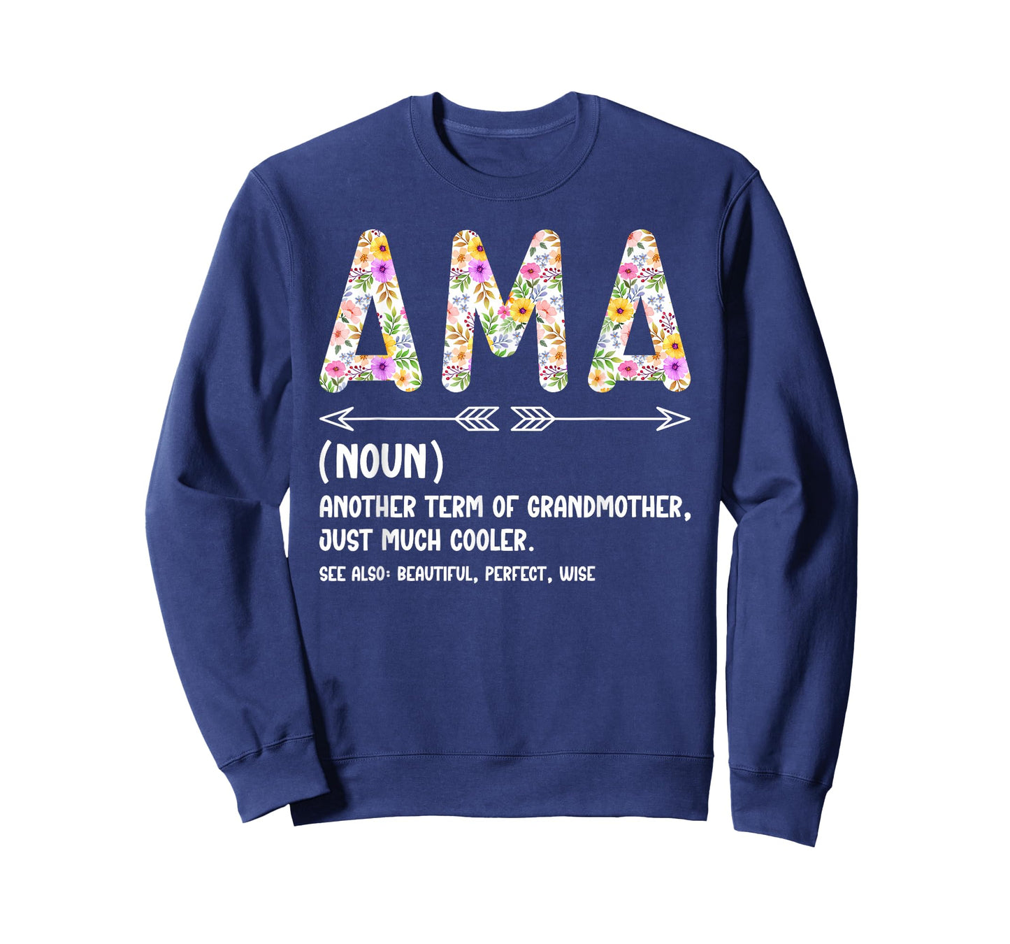 Ama Definition Ama Grandma Ama Grandmother T-Shirt