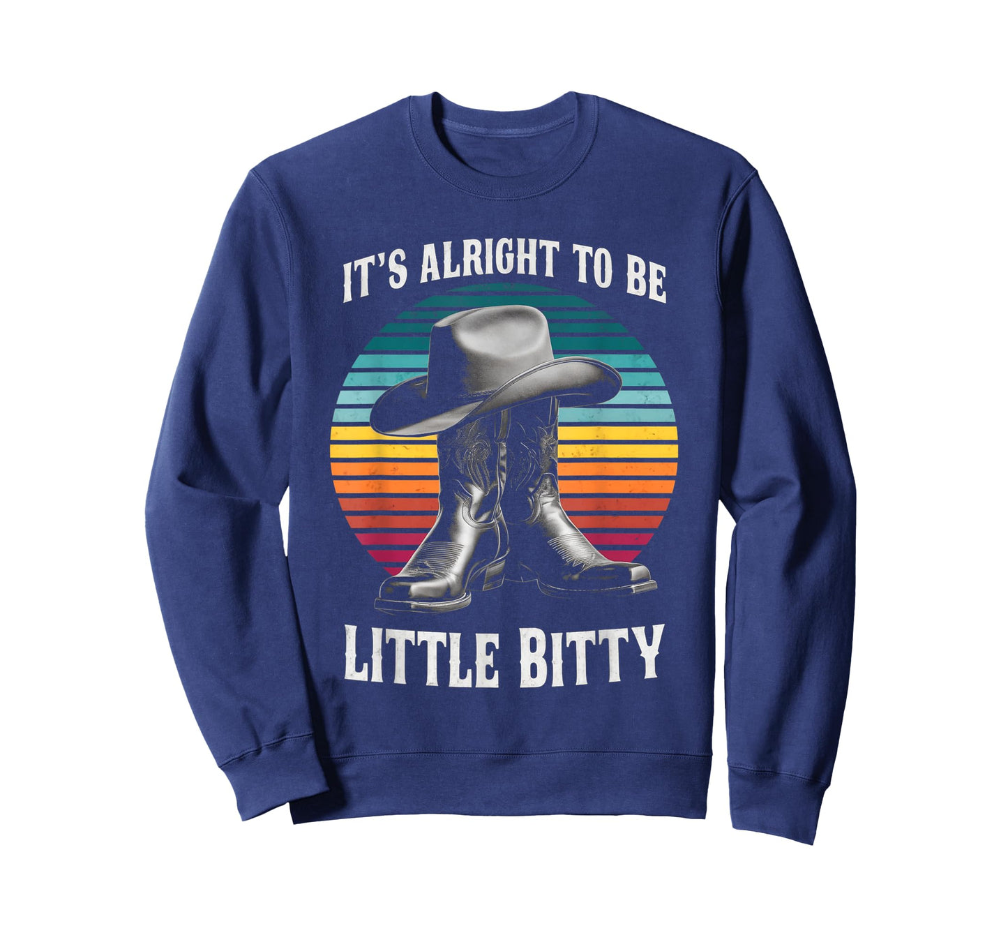 It's Alright To Be Little Bitty Retro Country Music Toddler T-Shirt