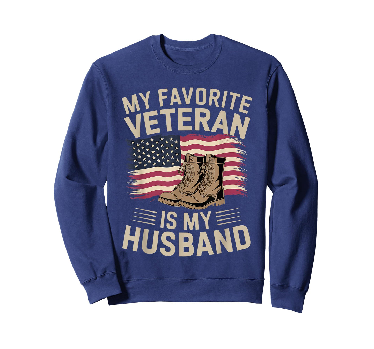 My Favorite Veteran Is My Husband | Veteran Day T-Shirt