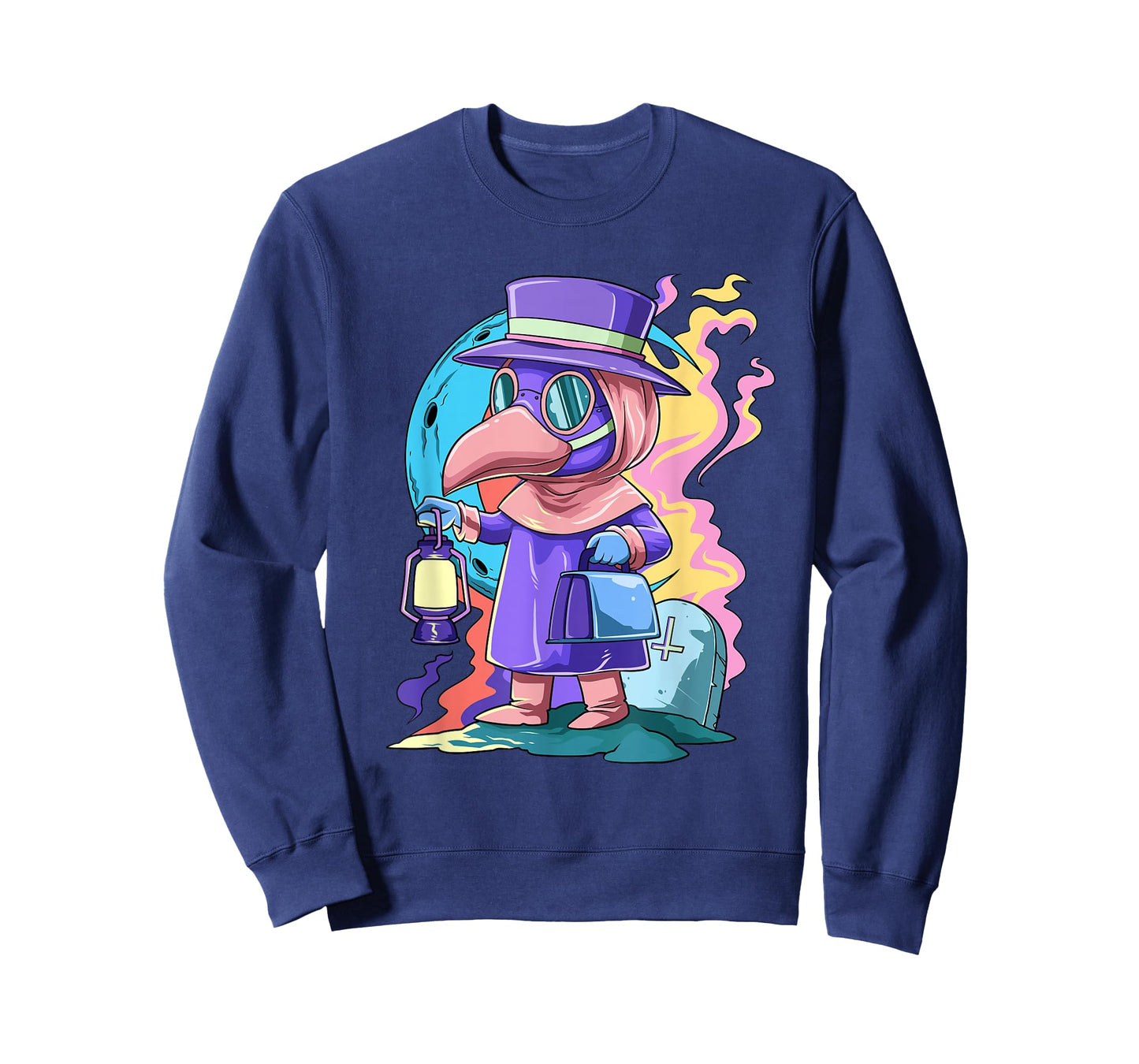 Kawaii Plague Doctor Pastel Goth Medieval T-Shirt