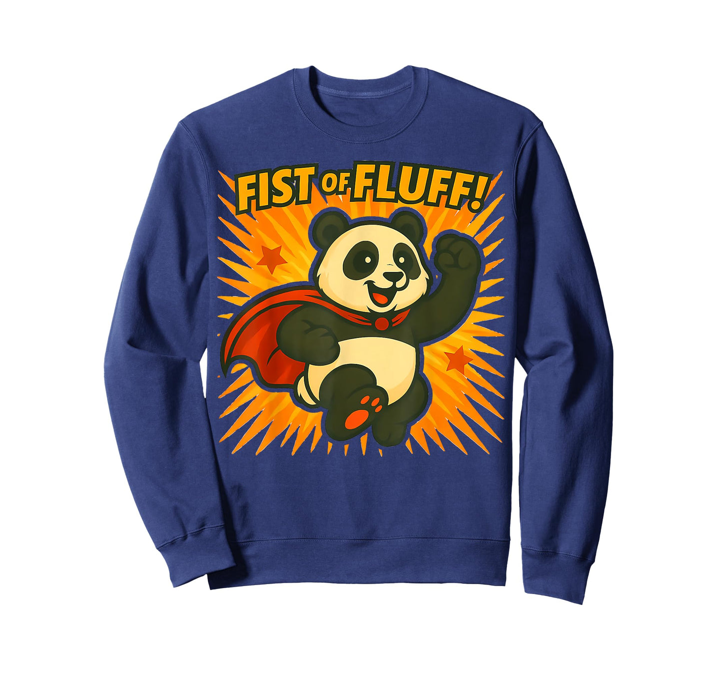 Fist of Fluff Panda Superhero T-Shirt