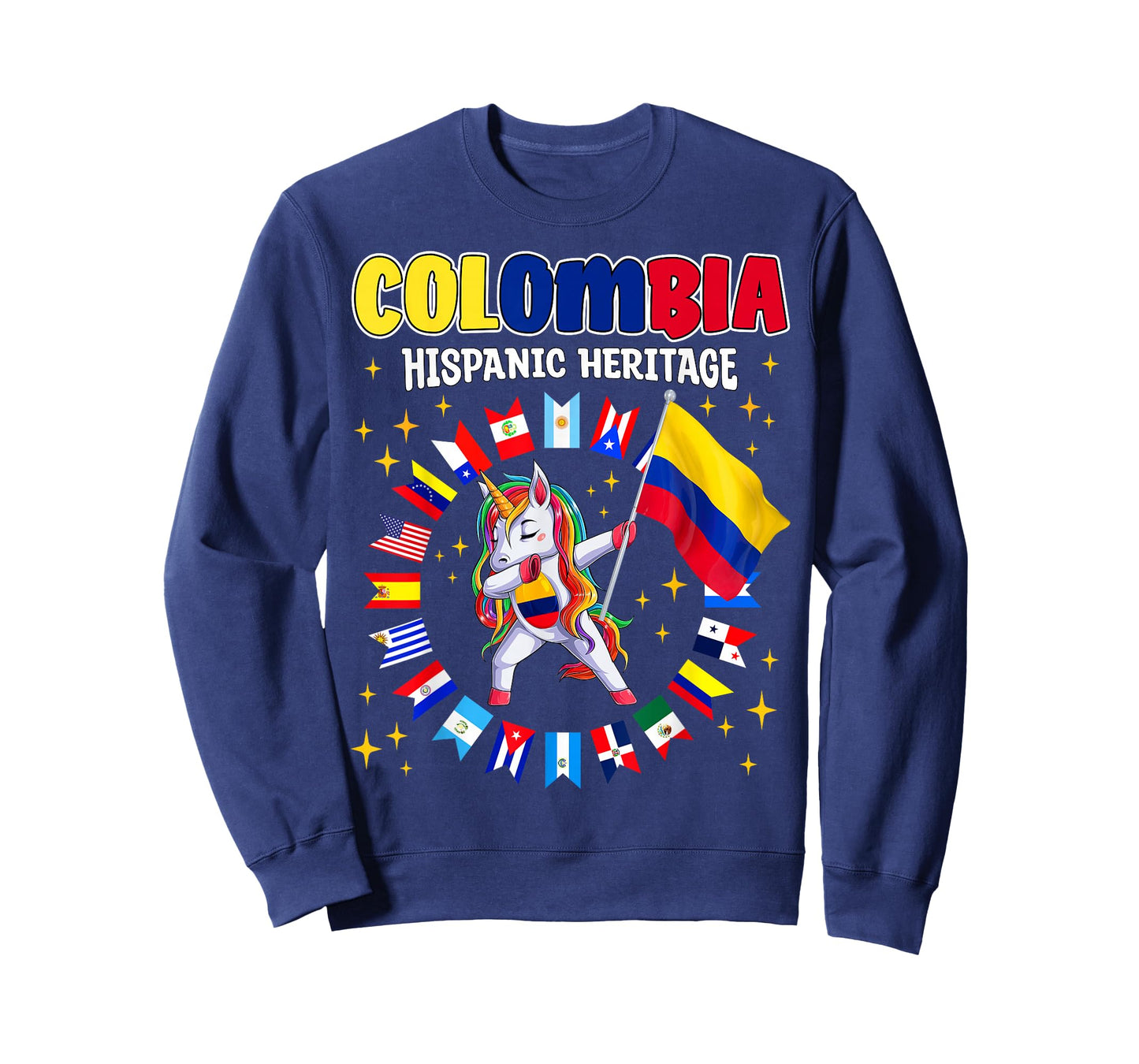 Hispanic Heritage Month Colombia kids boys girls toddlers T-Shirt
