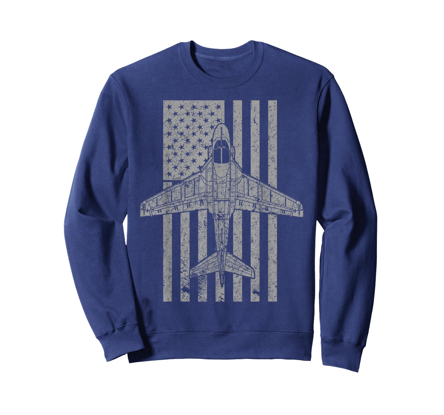 A-6 Intruder A6 Jet Airplane Vintage Flag T-Shirt T-Shirt