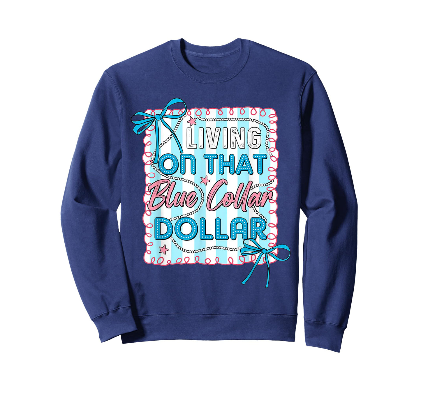 Blue Collar Dollar shirt, Preppy Western Funny Country Gift T-Shirt