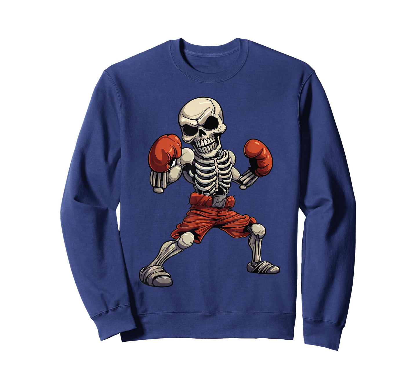 Kickboxing Skeleton Funny Kickboxer Boxing T-Shirt