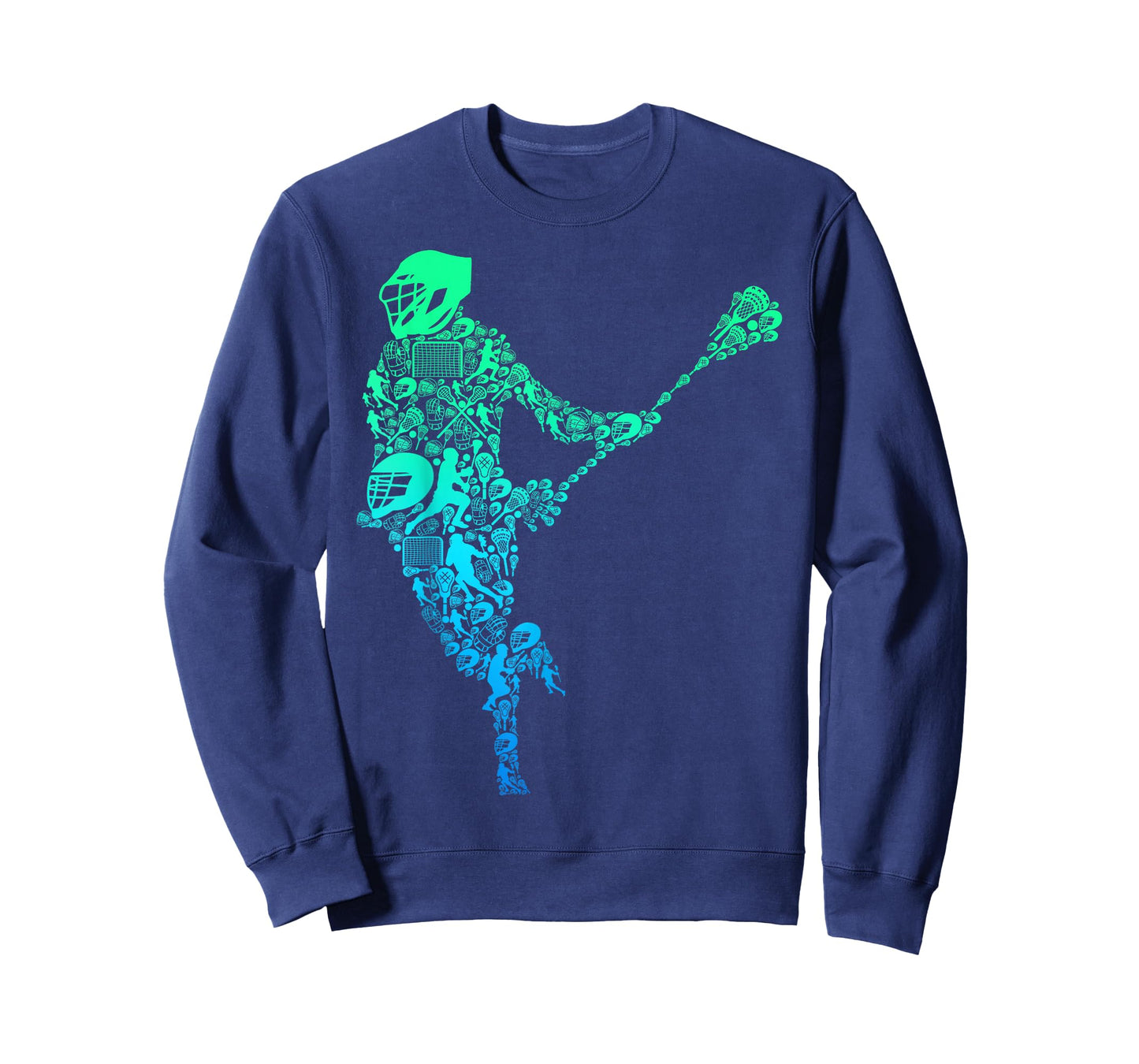 Lacrosse Player Youth Men Boys Kids T-Shirt Small