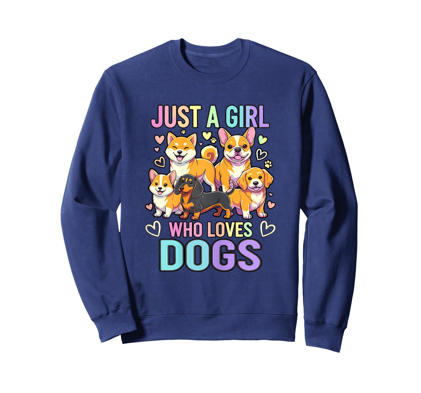 Puppy Dog Lover Just A Girl Who Loves Dogs T-Shirt