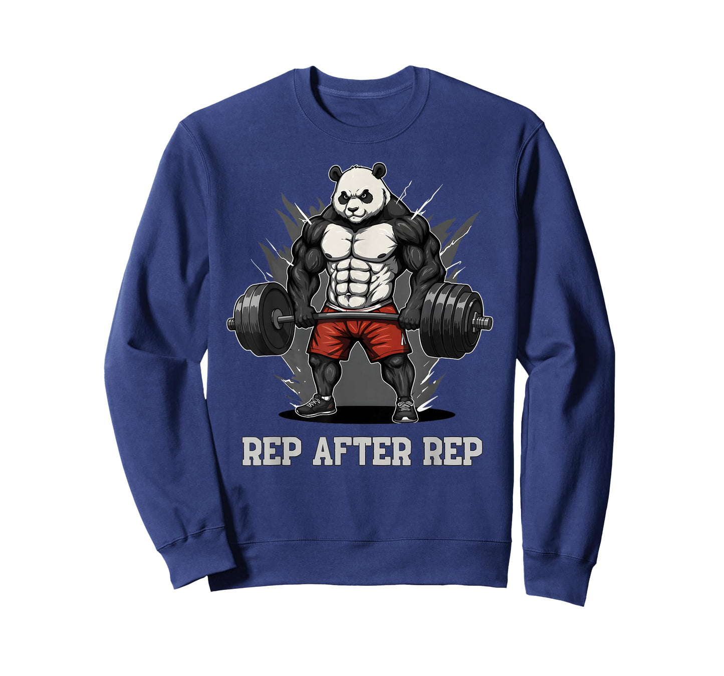 Anime Panda Pump Covers Gym Men Women Workout T-Shirt